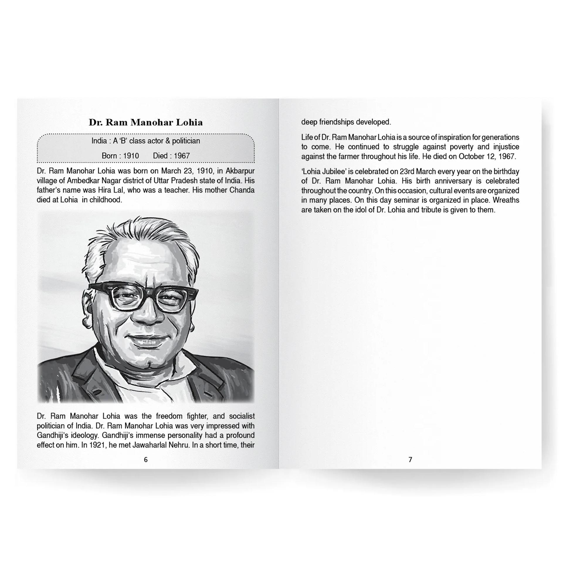 SHORT BIOGRAPHY - LEADERS & POLITICIANS - 2 FOR KIDS - 2