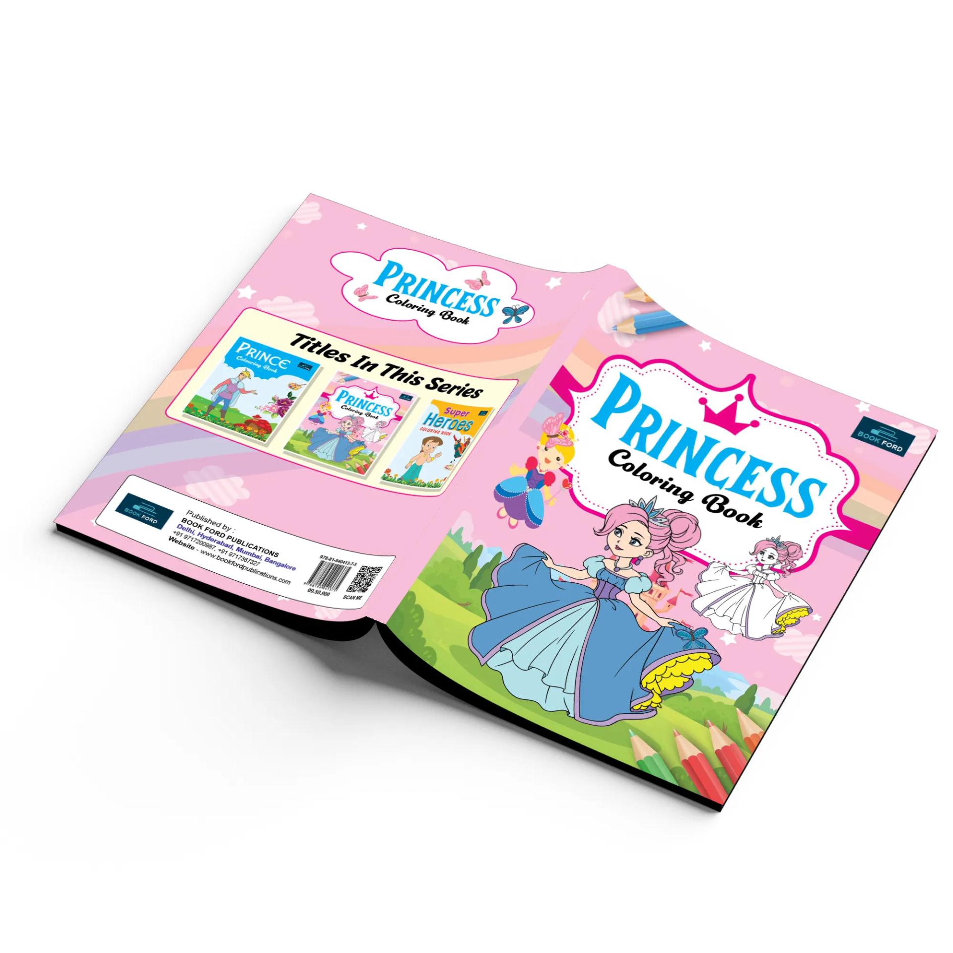 Princess Coloring Book For Kids - 6