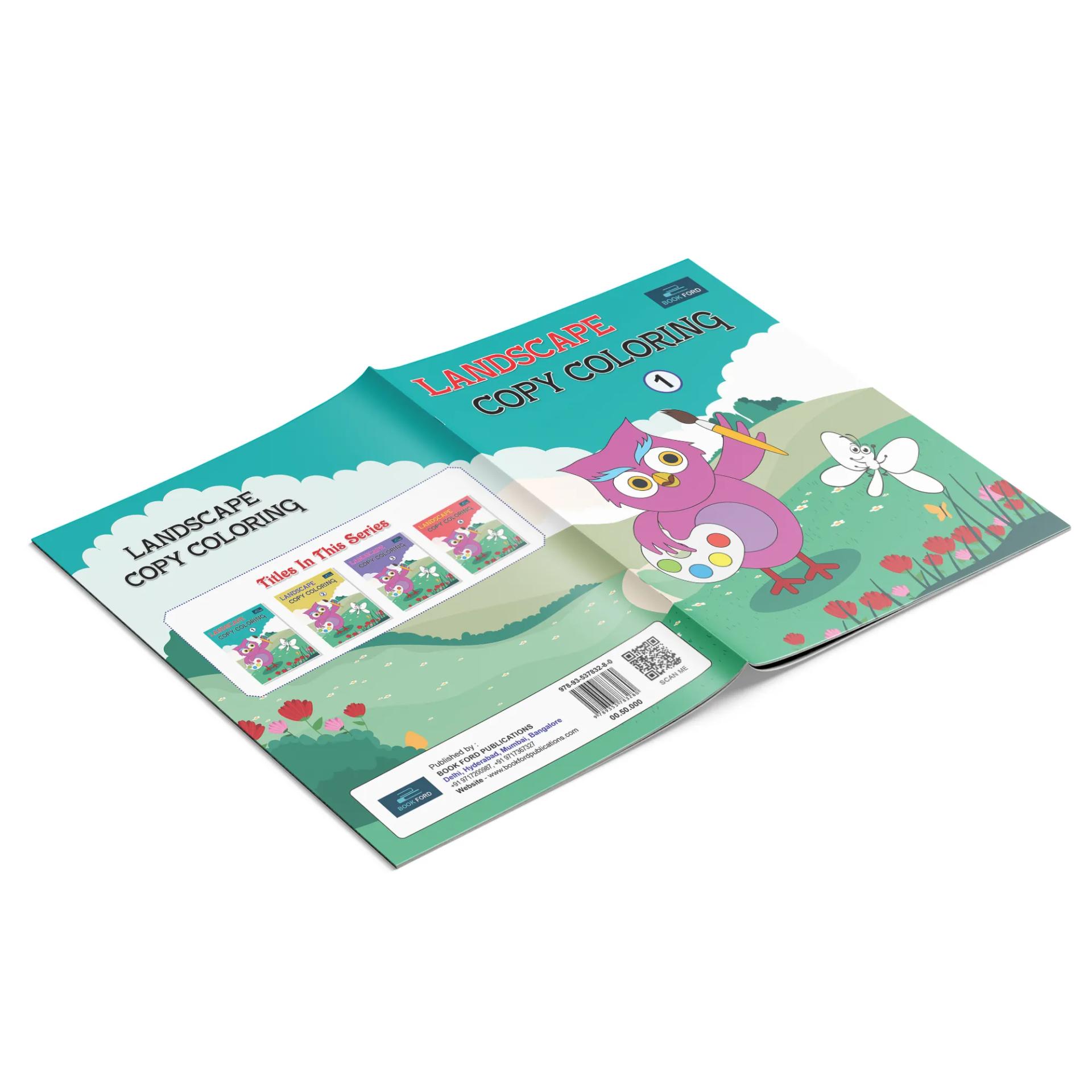 Landscape Copy Coloring Book Part 1 Coloring Books For Kids - 7