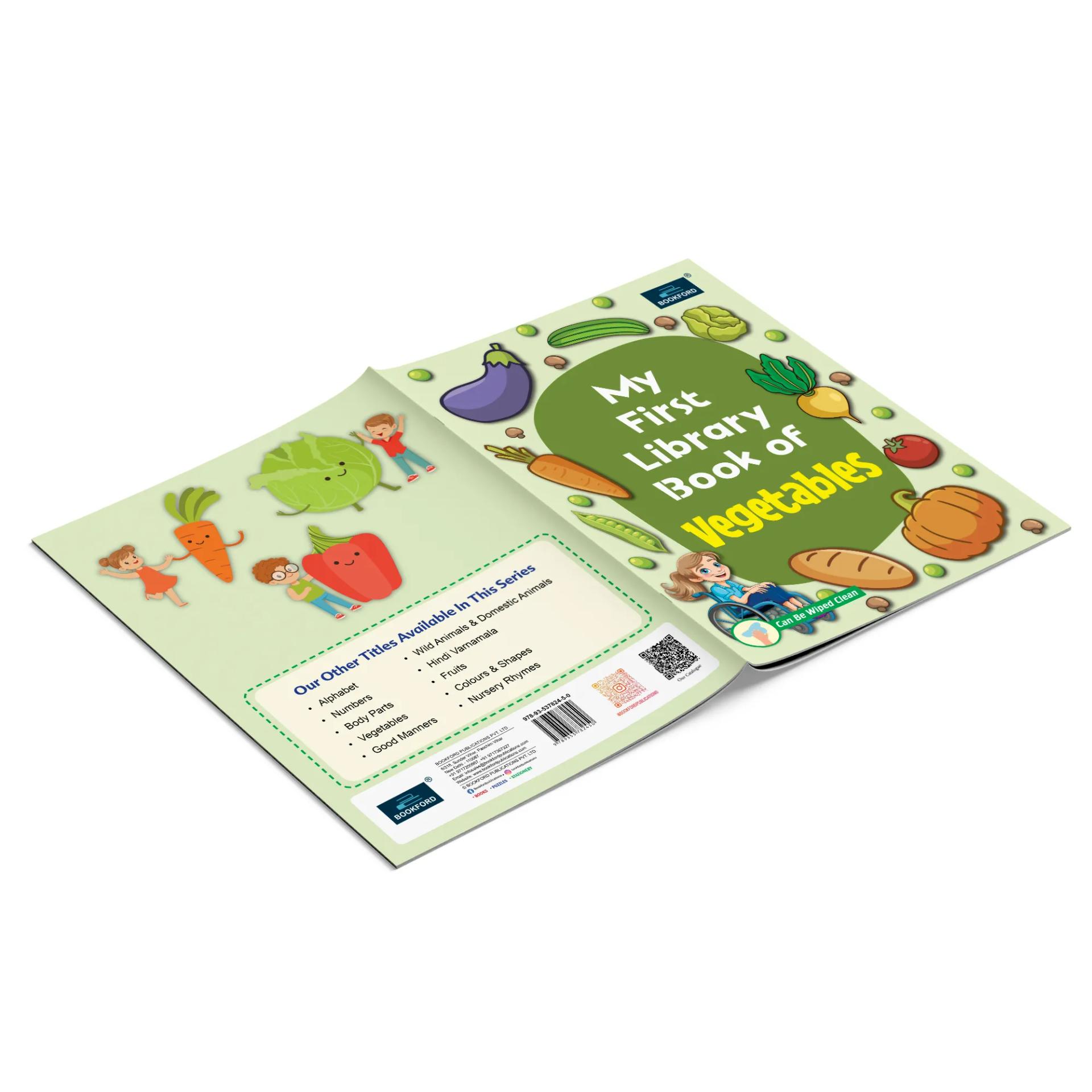 My First Library Book Of - Vegetables Books For Kids - 4