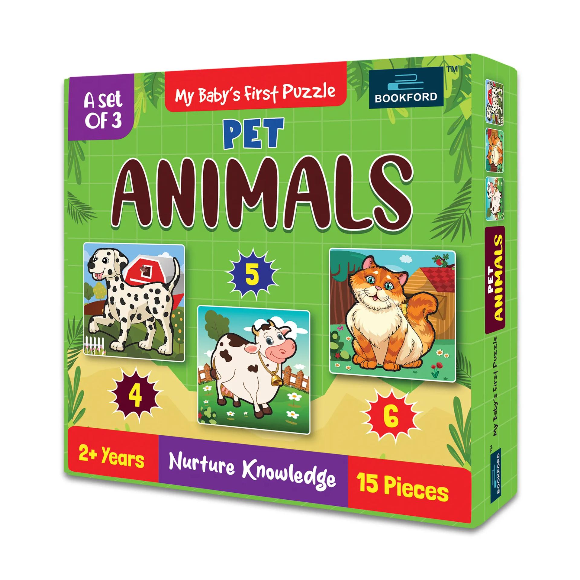 My Baby'S First Pet Animals Jigsaw Puzzle - 1