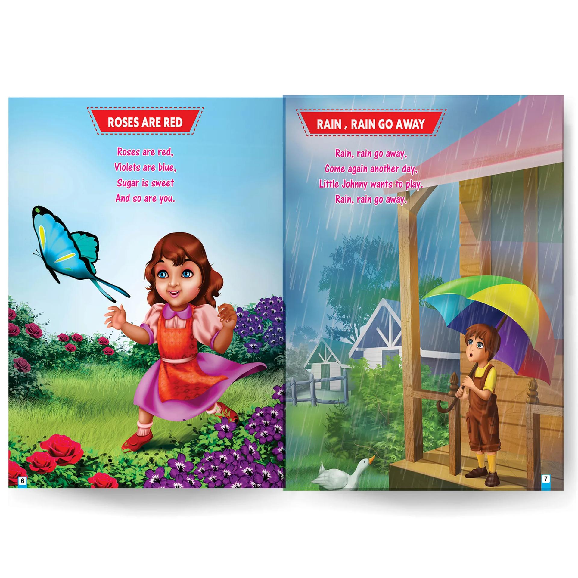 My First Library Book Of - Nursery Rhymes English Rhymes Books For Kids - 5