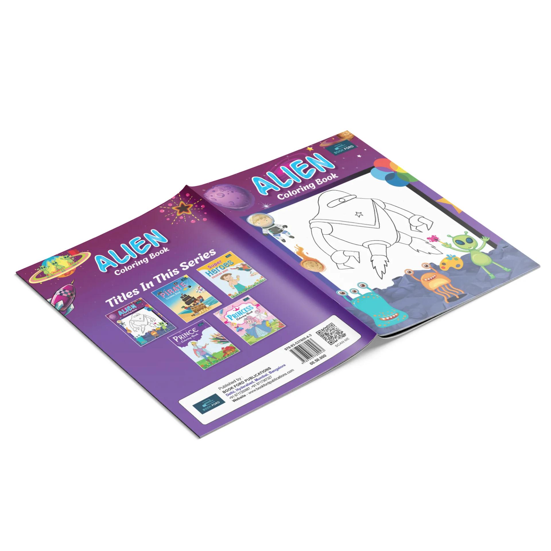 Alien Coloring Book For Kids  - 5