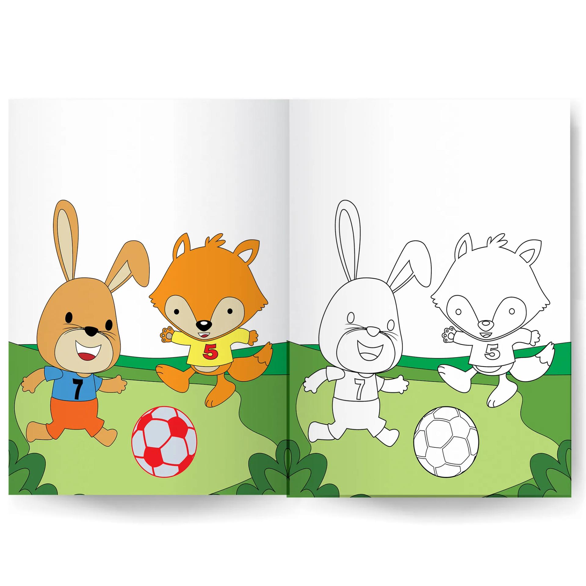 Cartoon Copy Coloring Book Part 4 Coloring Book For Kids - 6
