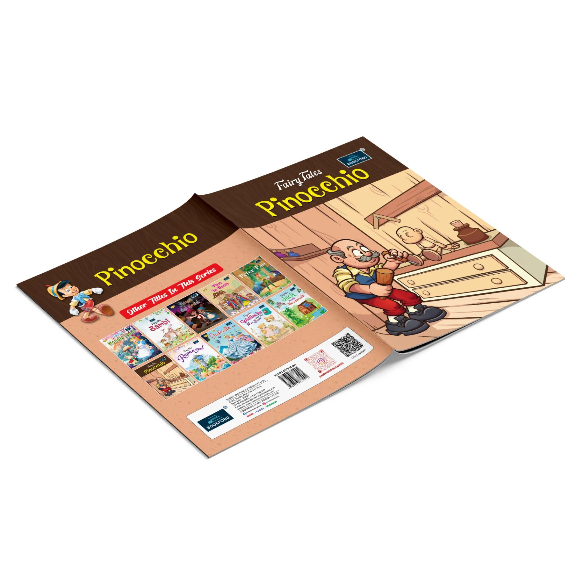 Pinocchio  - Fairy Tales Story Book - Pinocchio Story Books For Kids 3 To 8 Years  - 5