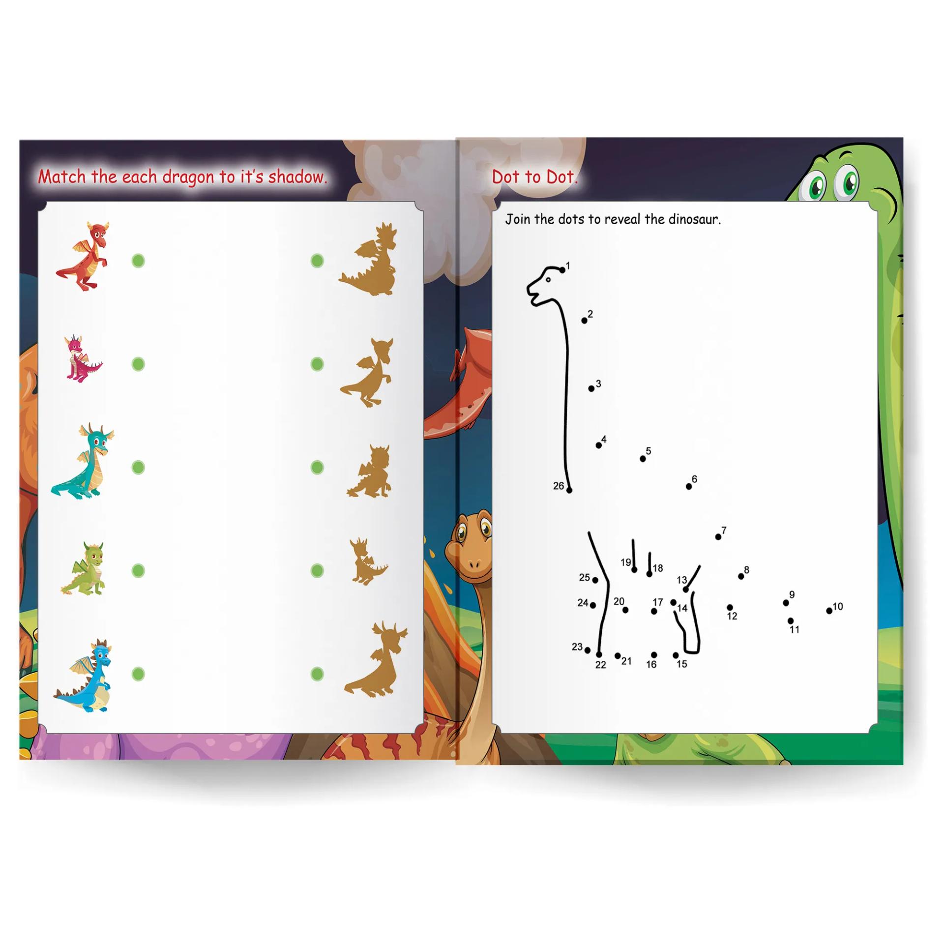Activity Book Dinosaur Books For Kids - 6