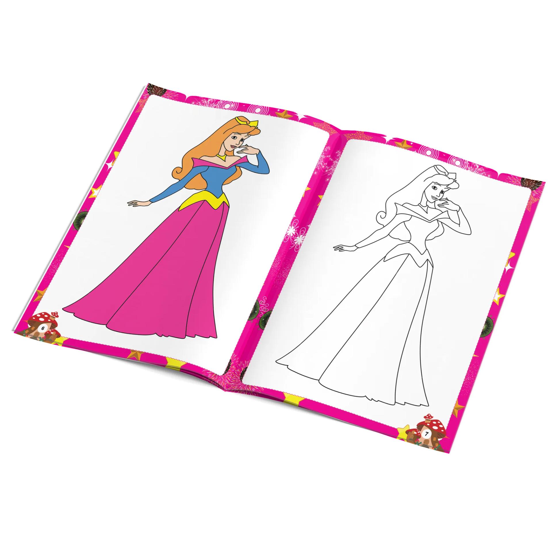 Princess Coloring Book For Kids - 3