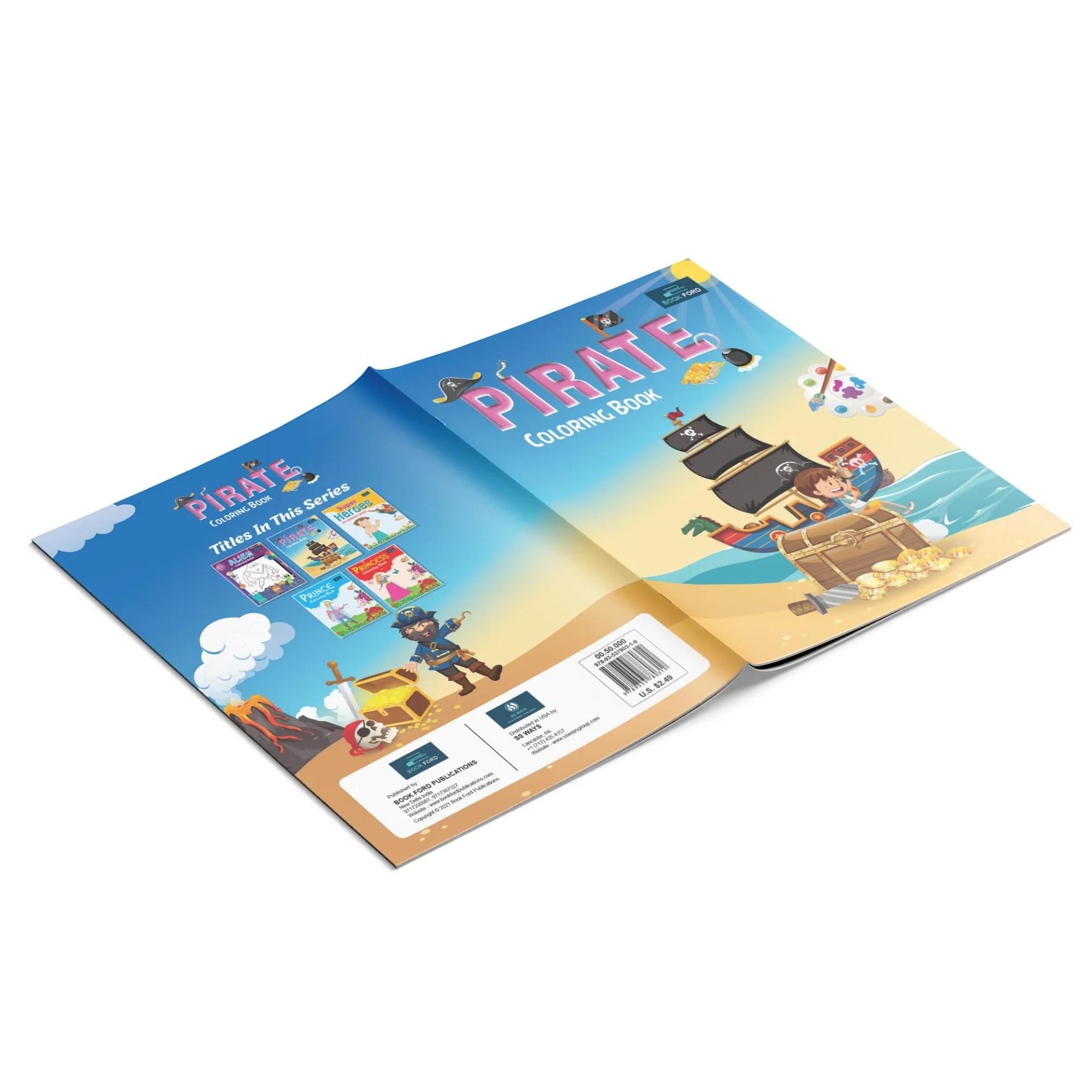 Pirate Coloring Book For Kids  - 5