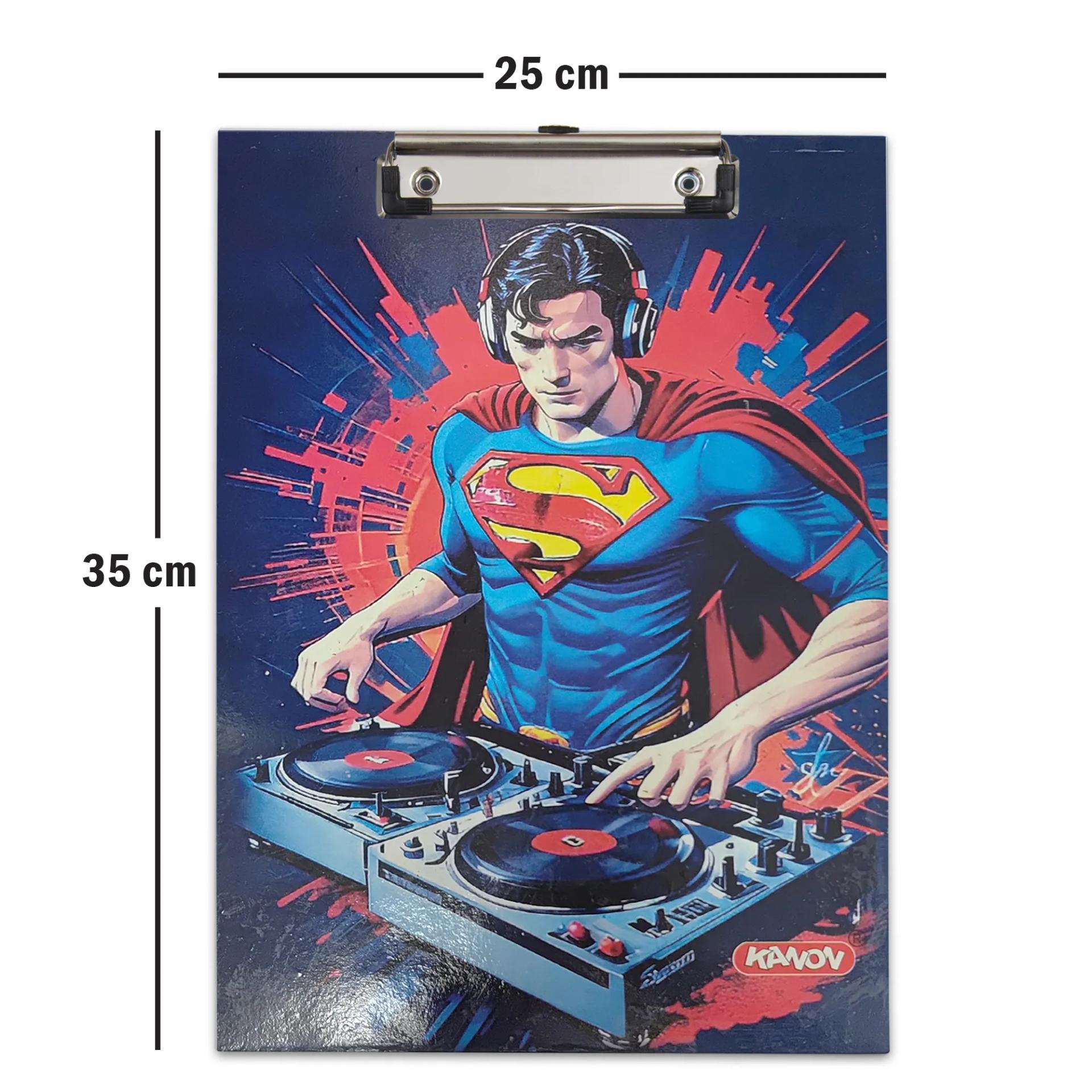 Superman Paper Clipboard | Writing Pad | Drawing/Writing/Exam Board/Clipboard - 2
