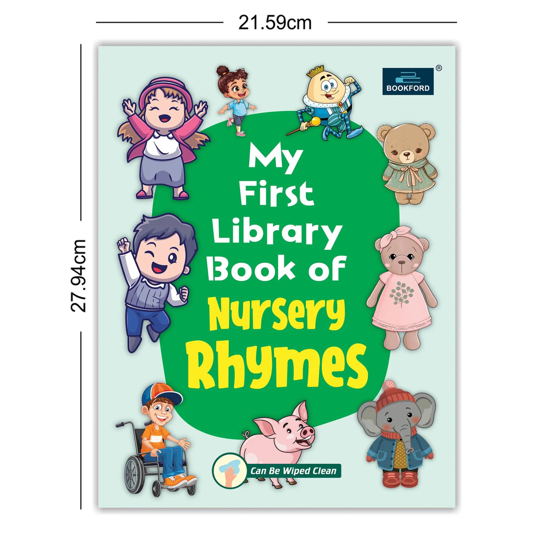 My First Library Book Of - Nursery Rhymes English Rhymes Books For Kids - 3