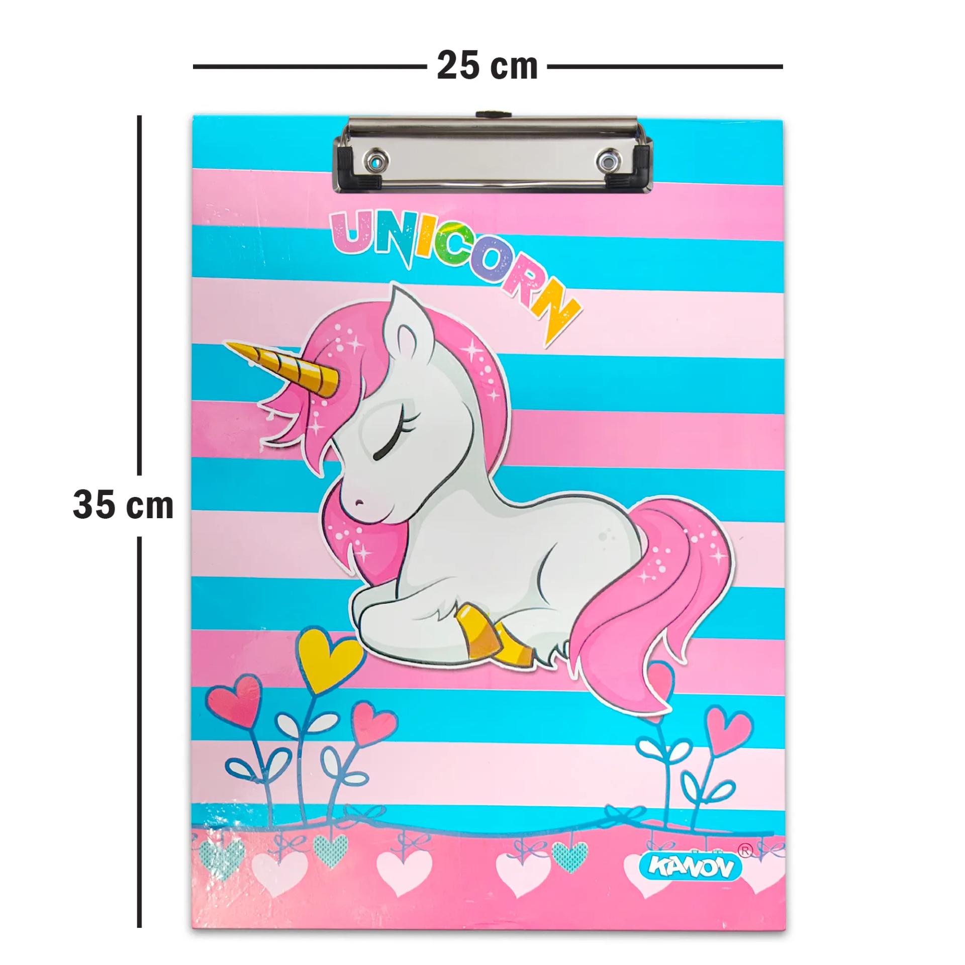 Unicorn Paper Clipboard | Writing Pad | Drawing/Writing/Exam Board/Clipboard - 2