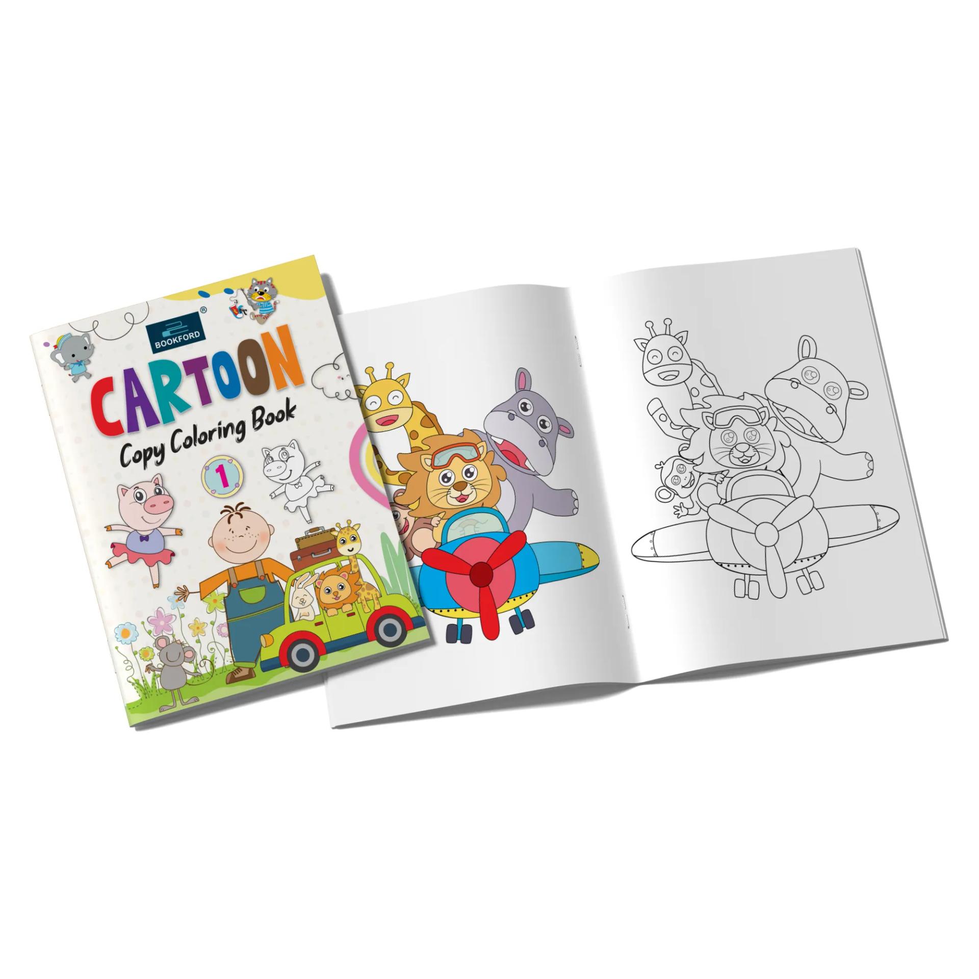 Cartoon Copy Coloring Book Part 1 Coloring Book For Kids - 5