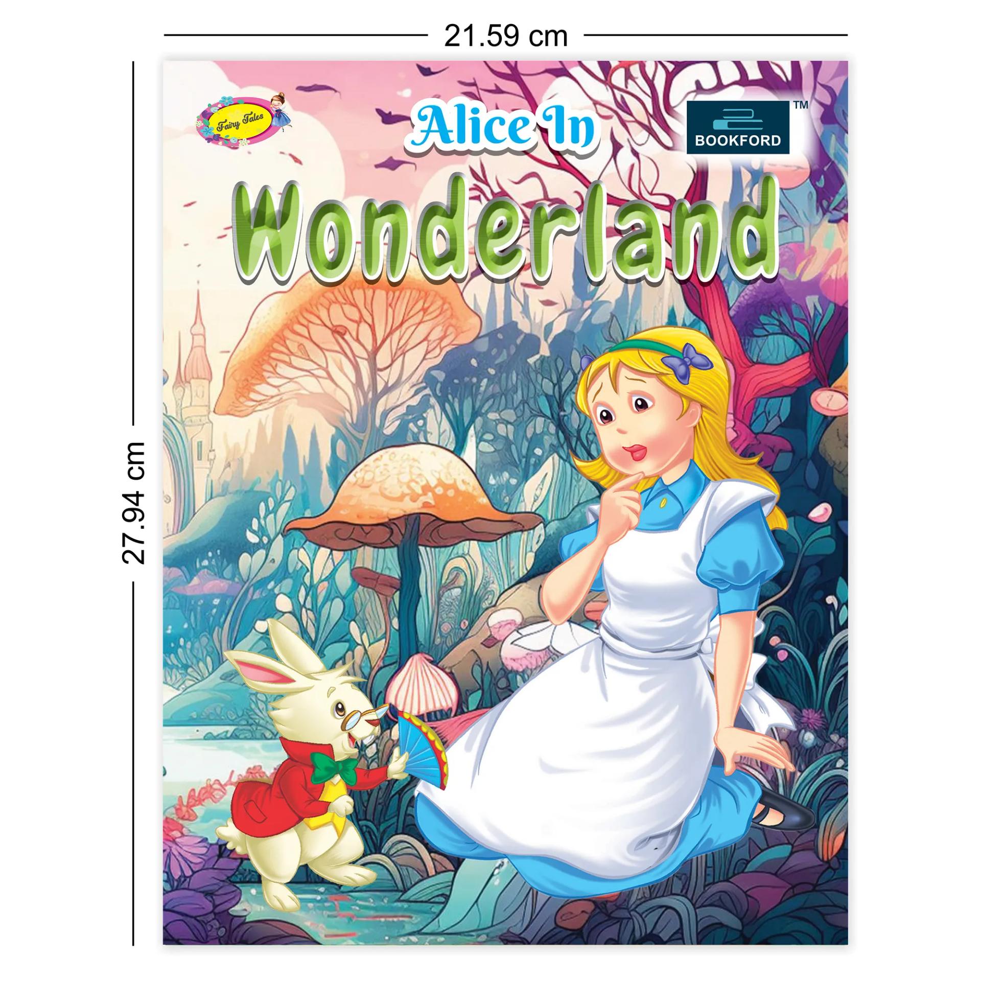 Wonderland Tales - Enchanting Alice In Wonderland Story Book For Kids 3 To 8 Years - 3