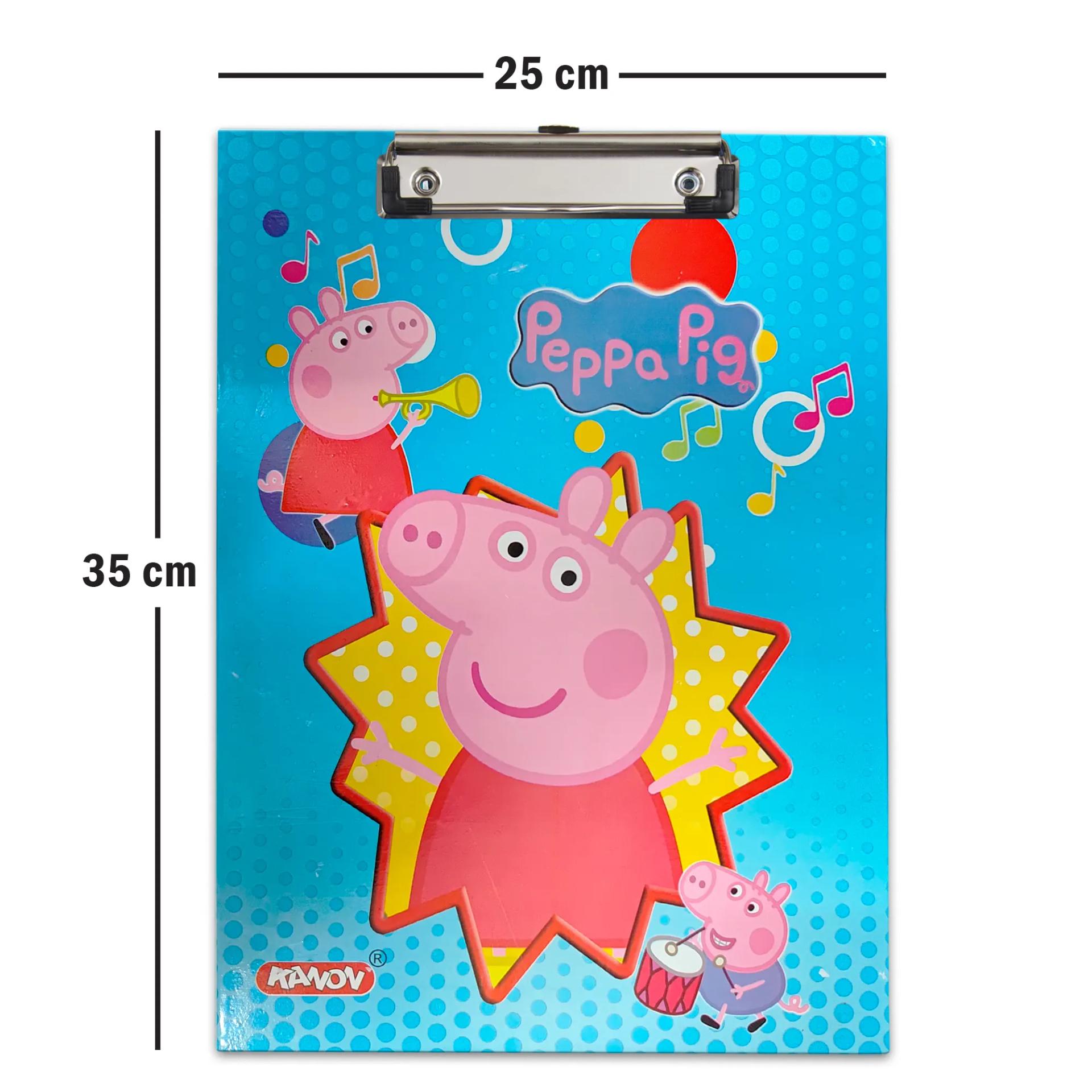 Peppa pig Paper Clipboard | Writing Pad | Drawing/Writing/Exam Board/Clipboard - 2