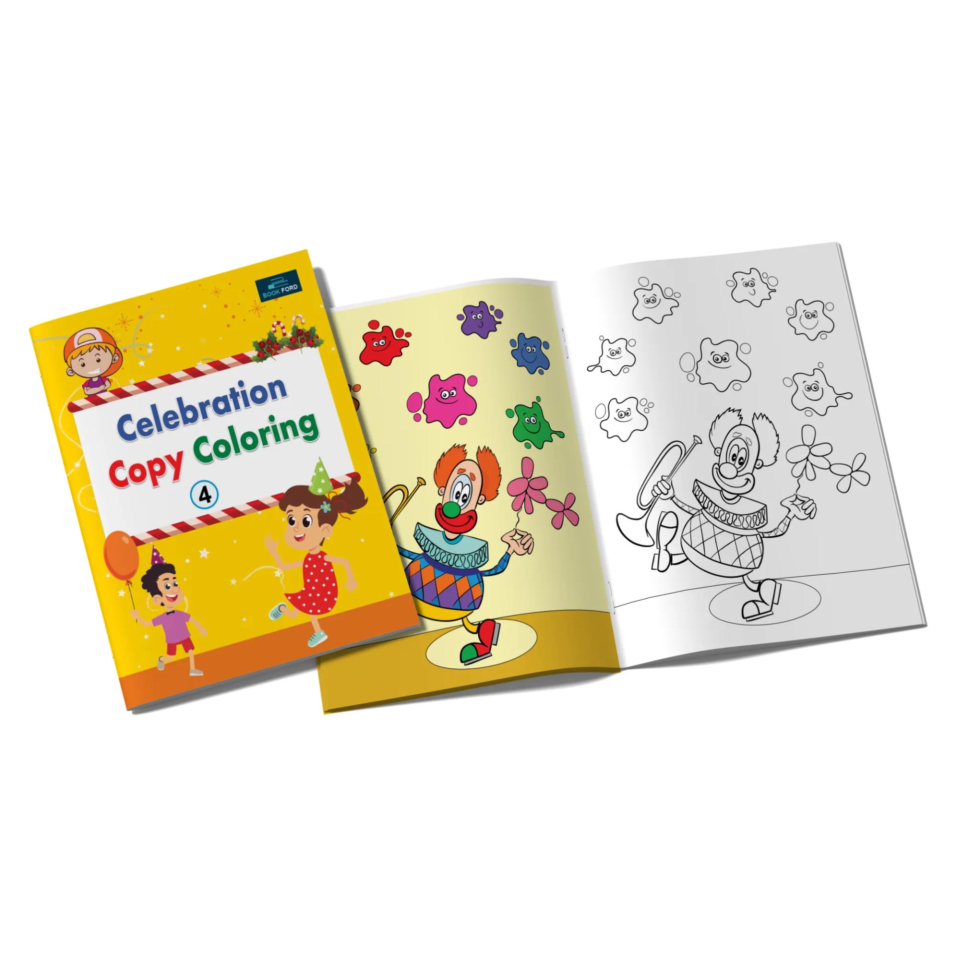 Celebration Copy Coloring Book Part 4 Coloring Book For Kids - 4