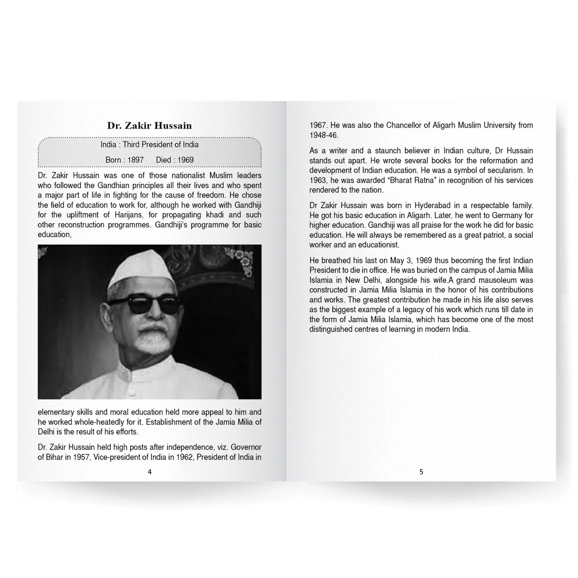 SHORT BIOGRAPHY - LEADERS & POLITICIANS - 2 FOR KIDS - 3
