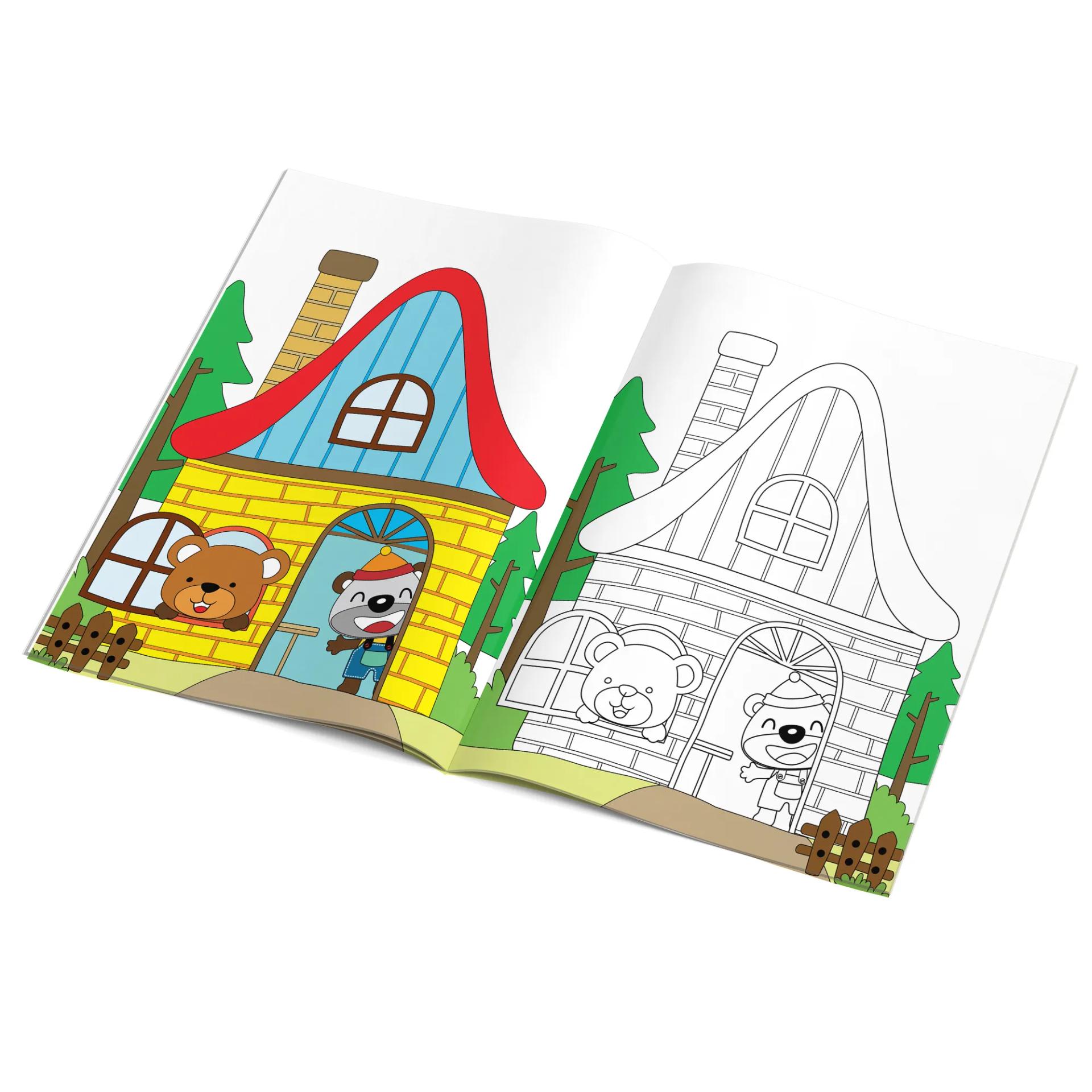 Cartoon Copy Coloring Book Part 3 Coloring Book For Kids - 7
