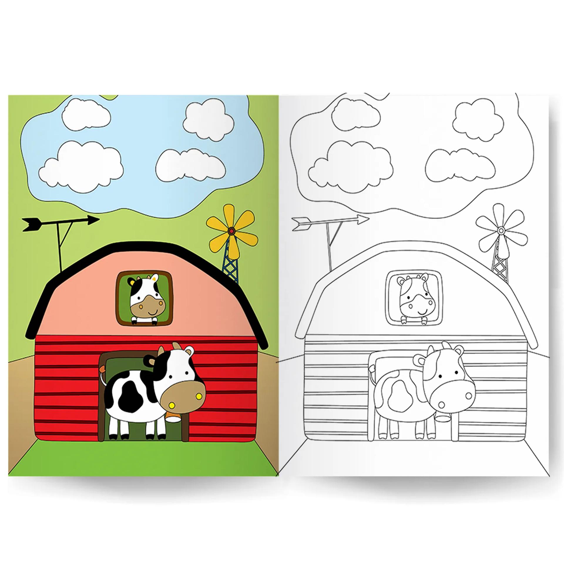 Landscape Copy Coloring Book Part 1 Coloring Books For Kids - 3