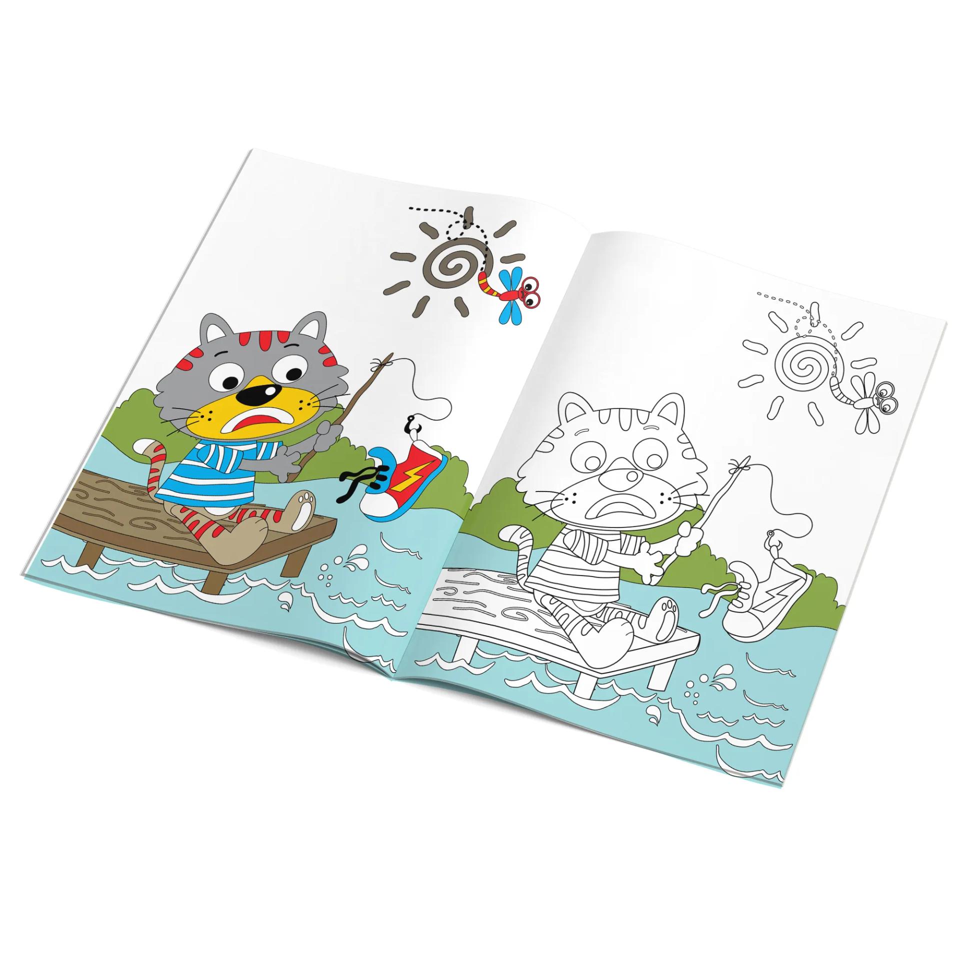 Cartoon Copy Coloring Book Part 1 Coloring Book For Kids - 7