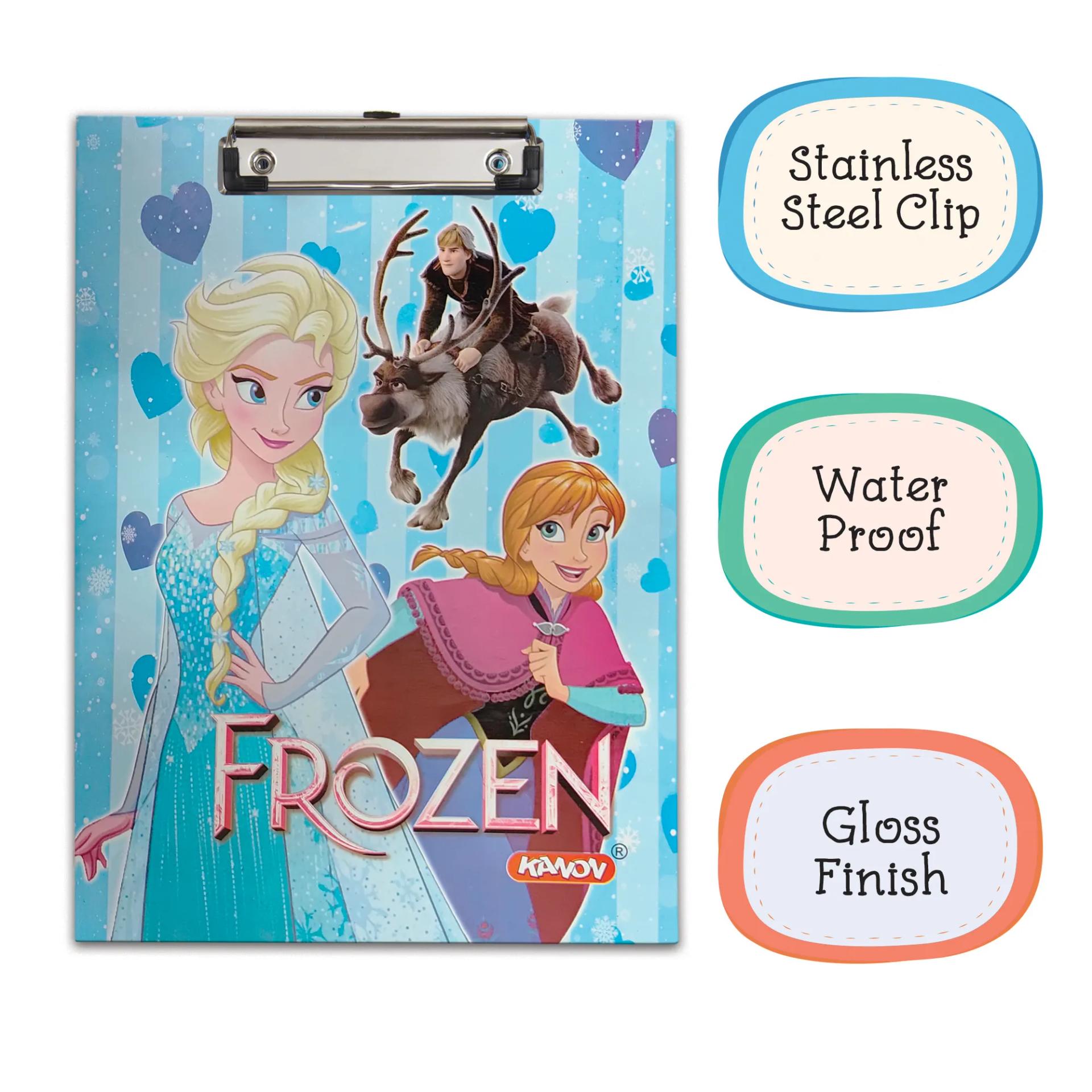 Frozen Paper Clipboard | Writing Pad | Drawing/Writing/Exam Board/Clipboard - 4