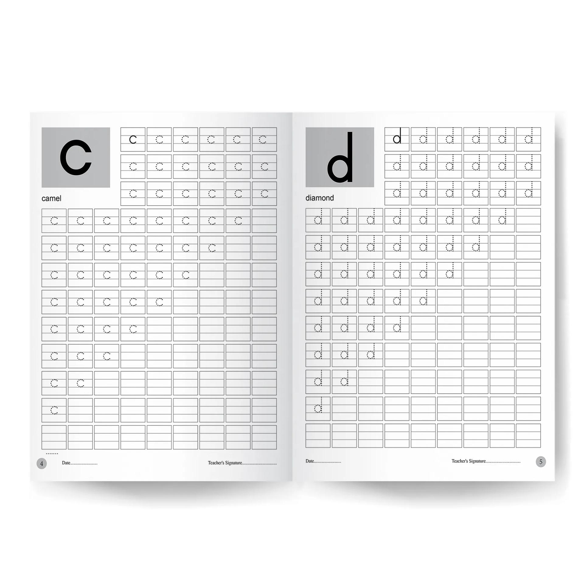 My First Writing Books For Kids - Set Of 2 Books - Small Letters , And Numbers 1-50 , - 8