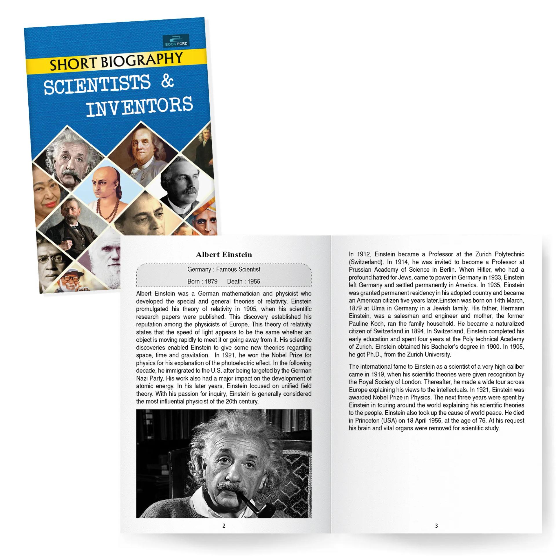 SHORT BIOGRAPHY - SCIENTISTS & INVENTORS FOR KIDS - 4