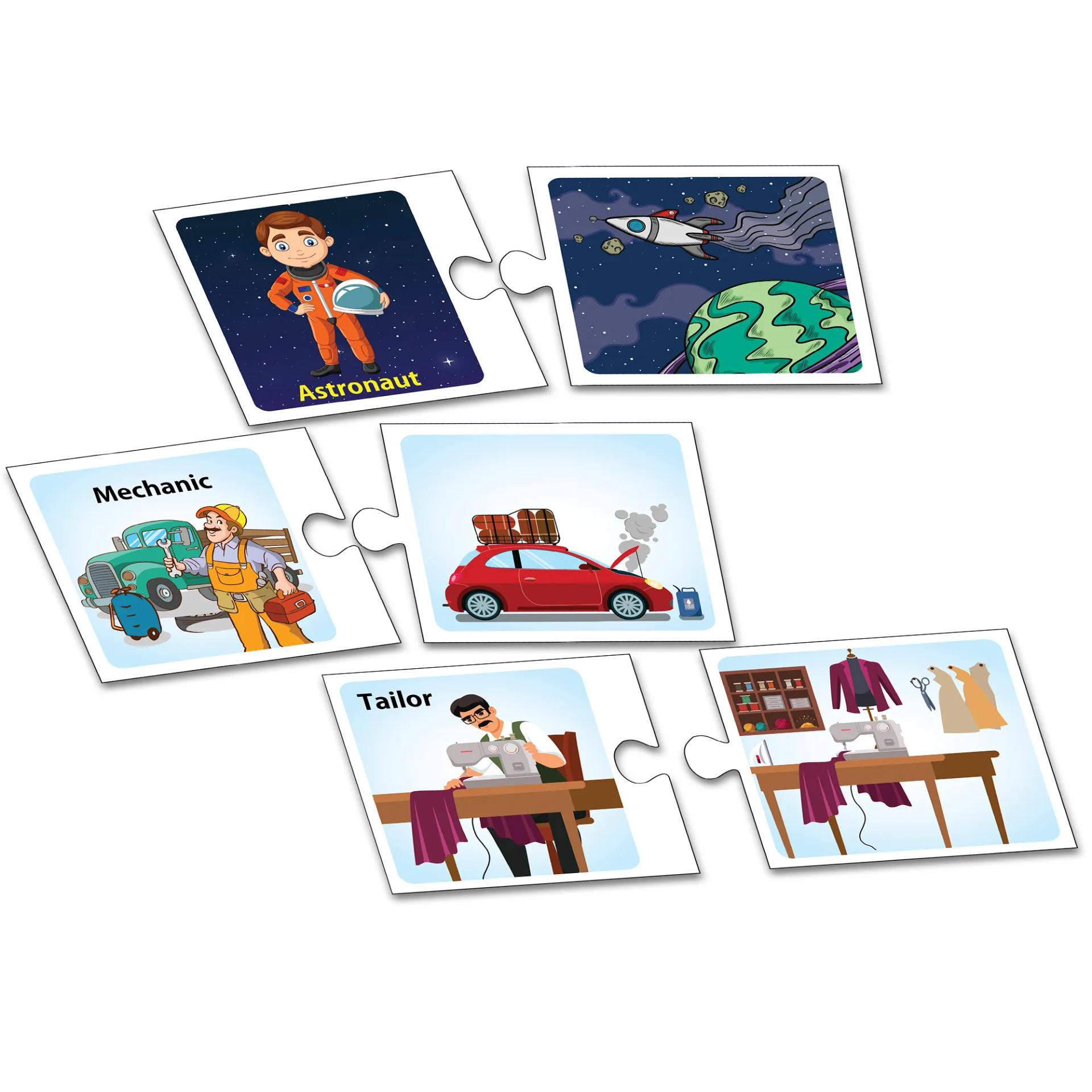 Community Helpers Jigsaw Puzzle Game & Fun And Learning 48 Pieces - 3