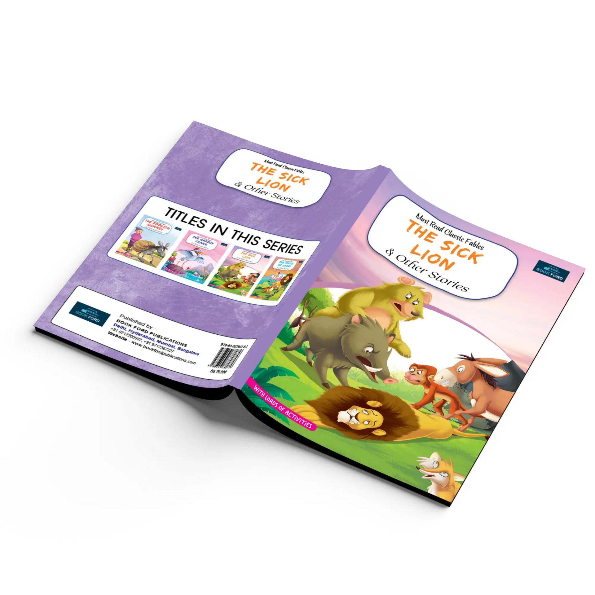 Must-Read Classic Tales: The Sick Lion And Other Stories" Collection - Engaging Fables For 3 To 8-Year-Olds - 4