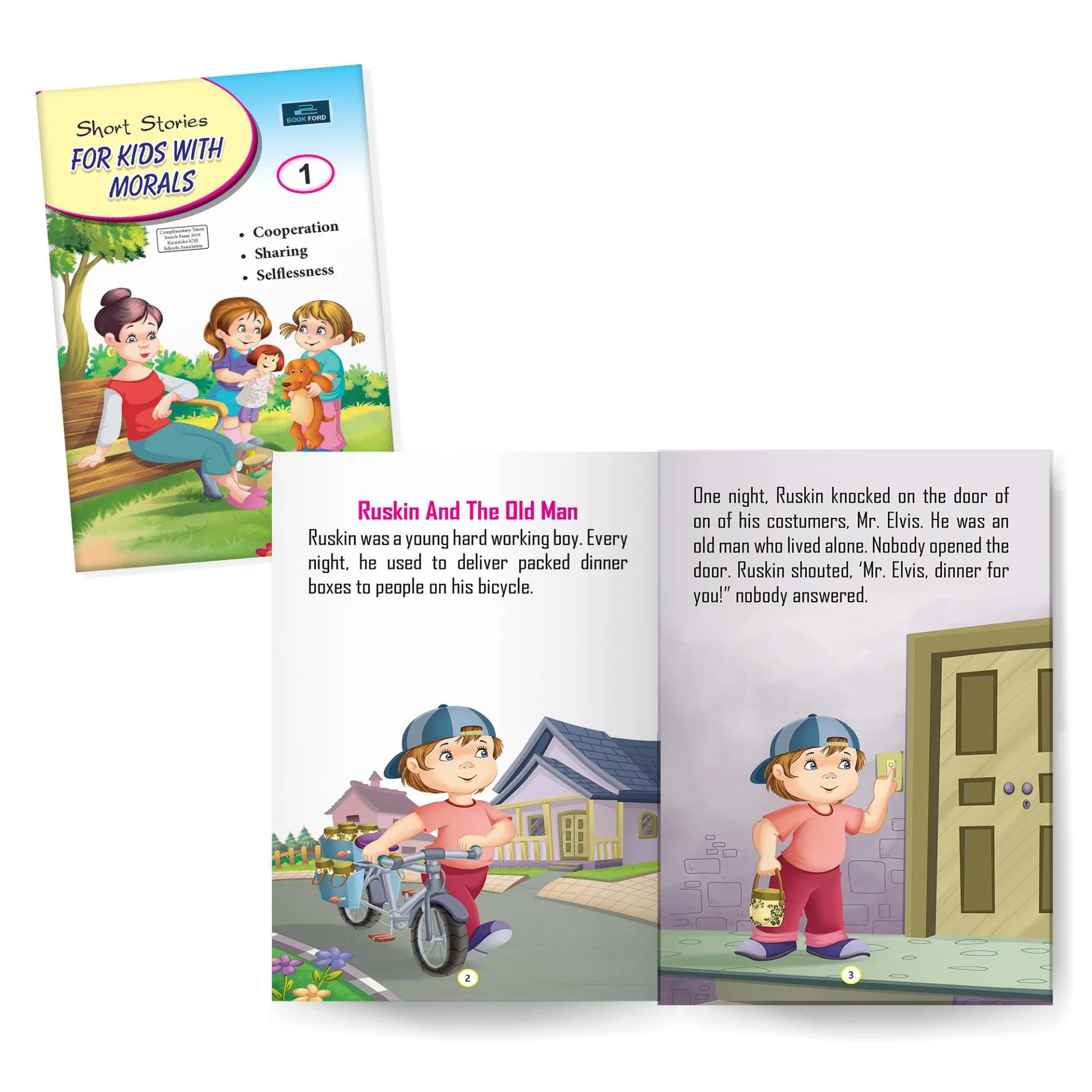 Short Stories For Kids With Morals - Set Of 4 Books For Kids ,    - 8