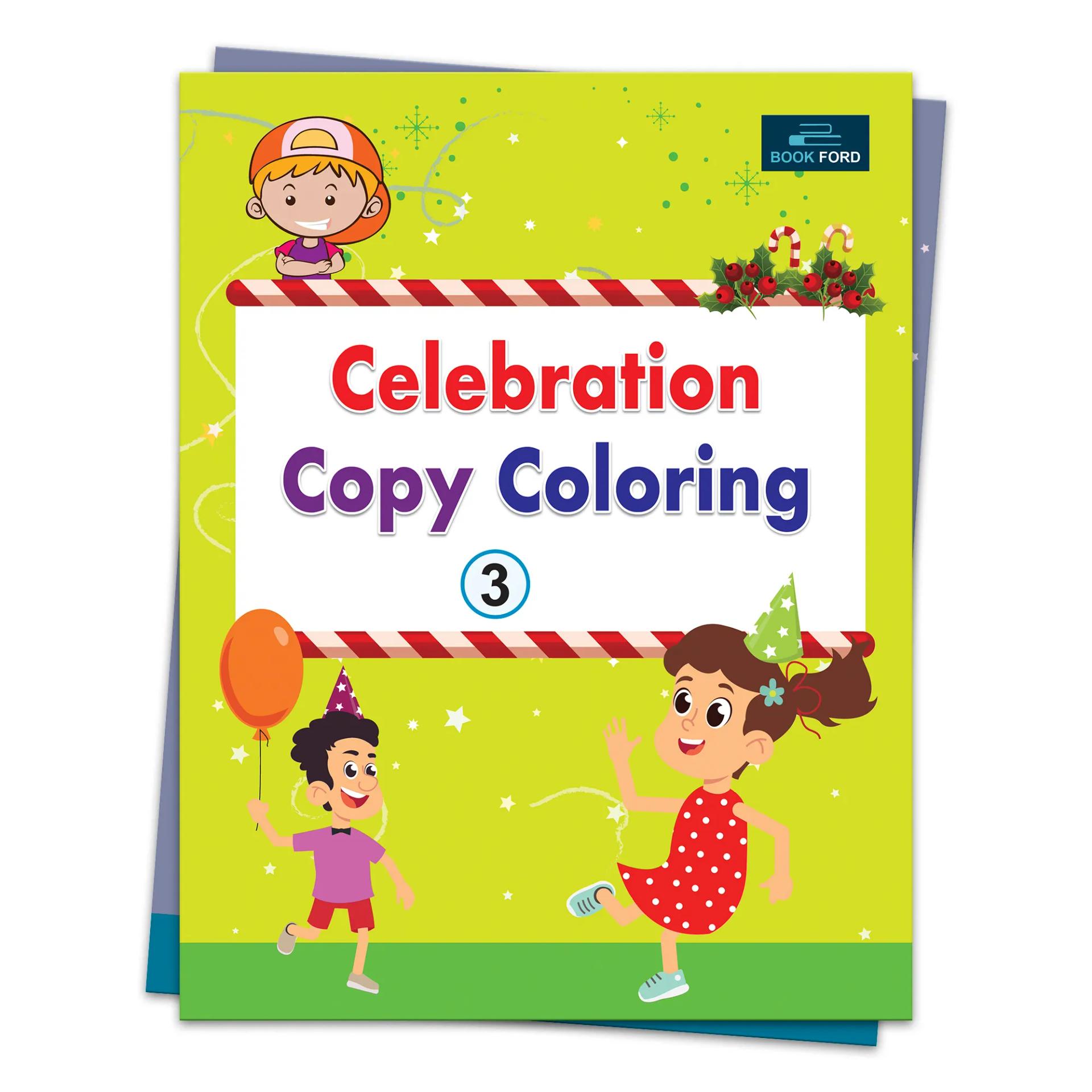 Celebration Copy Coloring Book Part 3 Coloring Book For Kids - 1