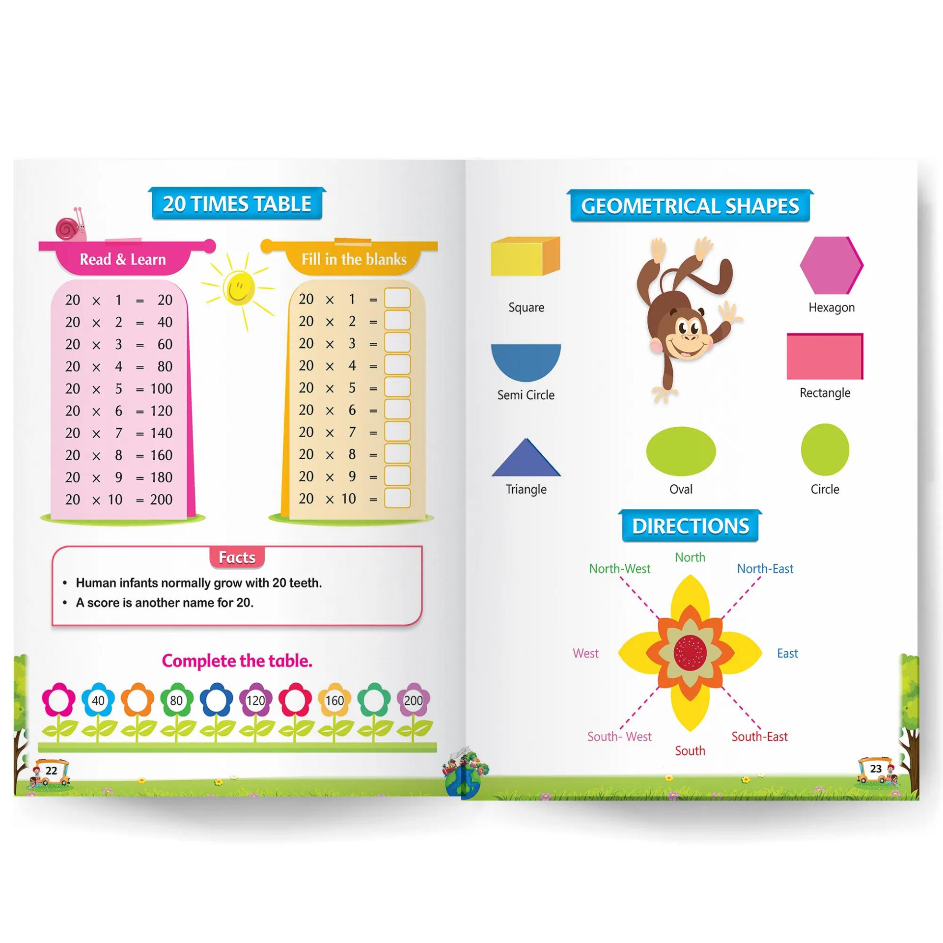 My Table Book Multiplication Books For Kids - 7