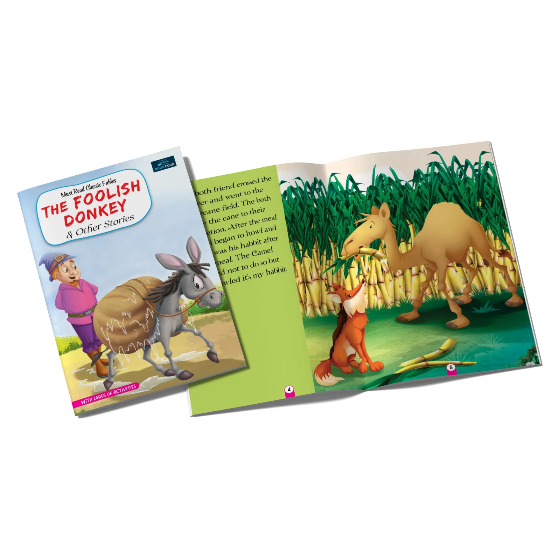 Must-Read Classic Tales - The Foolish Donkey And Other Stories Book For Kids | Fun And Educational Bedtime Stories | Engaging Children'S Picture Books - 6