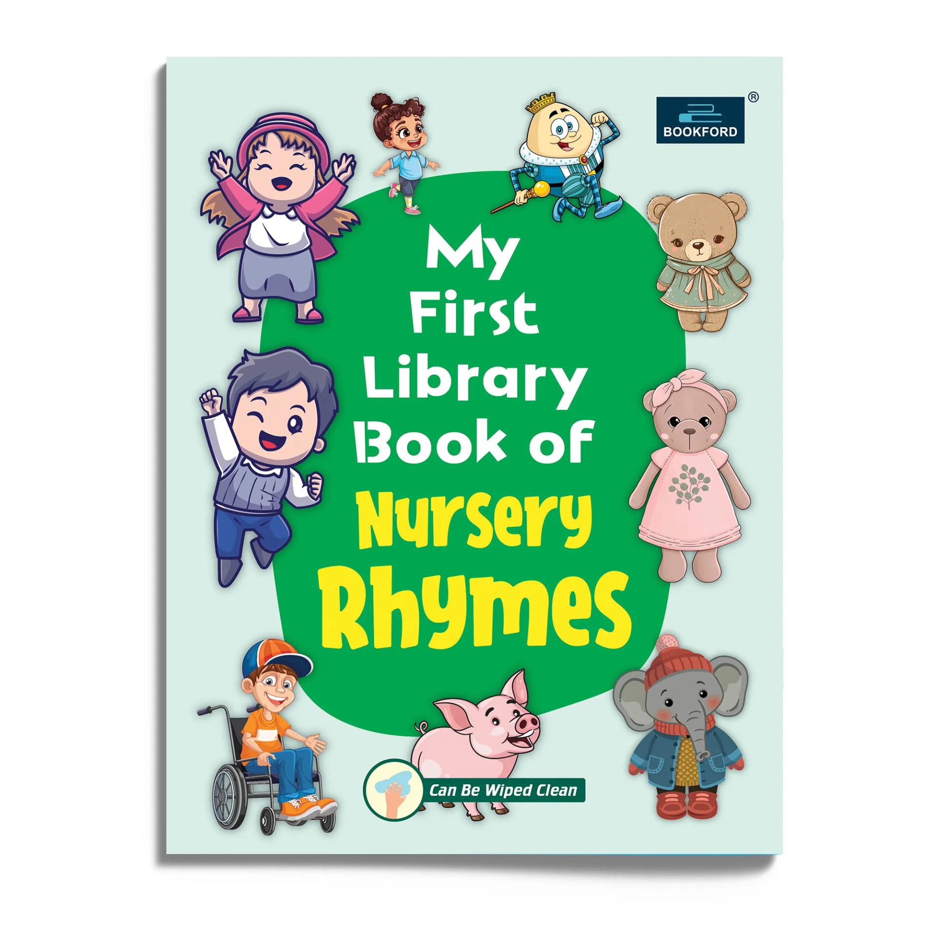 My First Library Book Of - Nursery Rhymes English Rhymes Books For Kids - 2