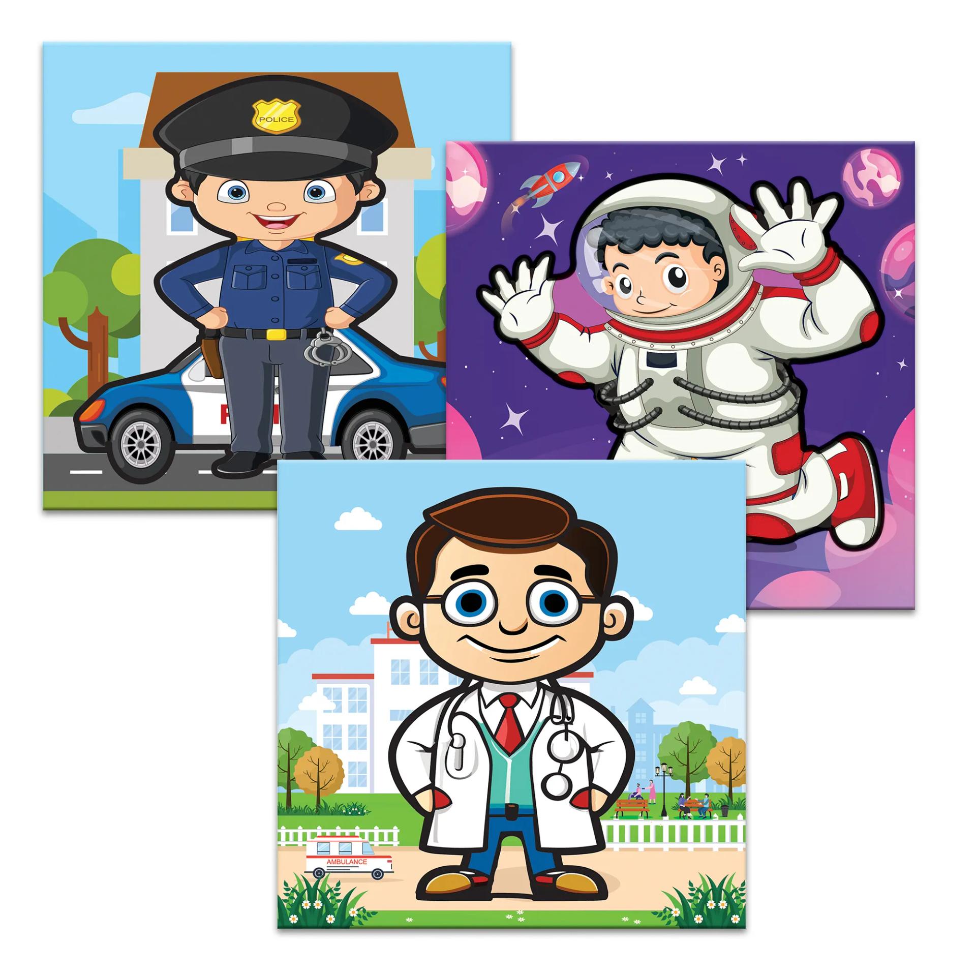 My Baby'S First People At Work Jigsaw Puzzle - 3