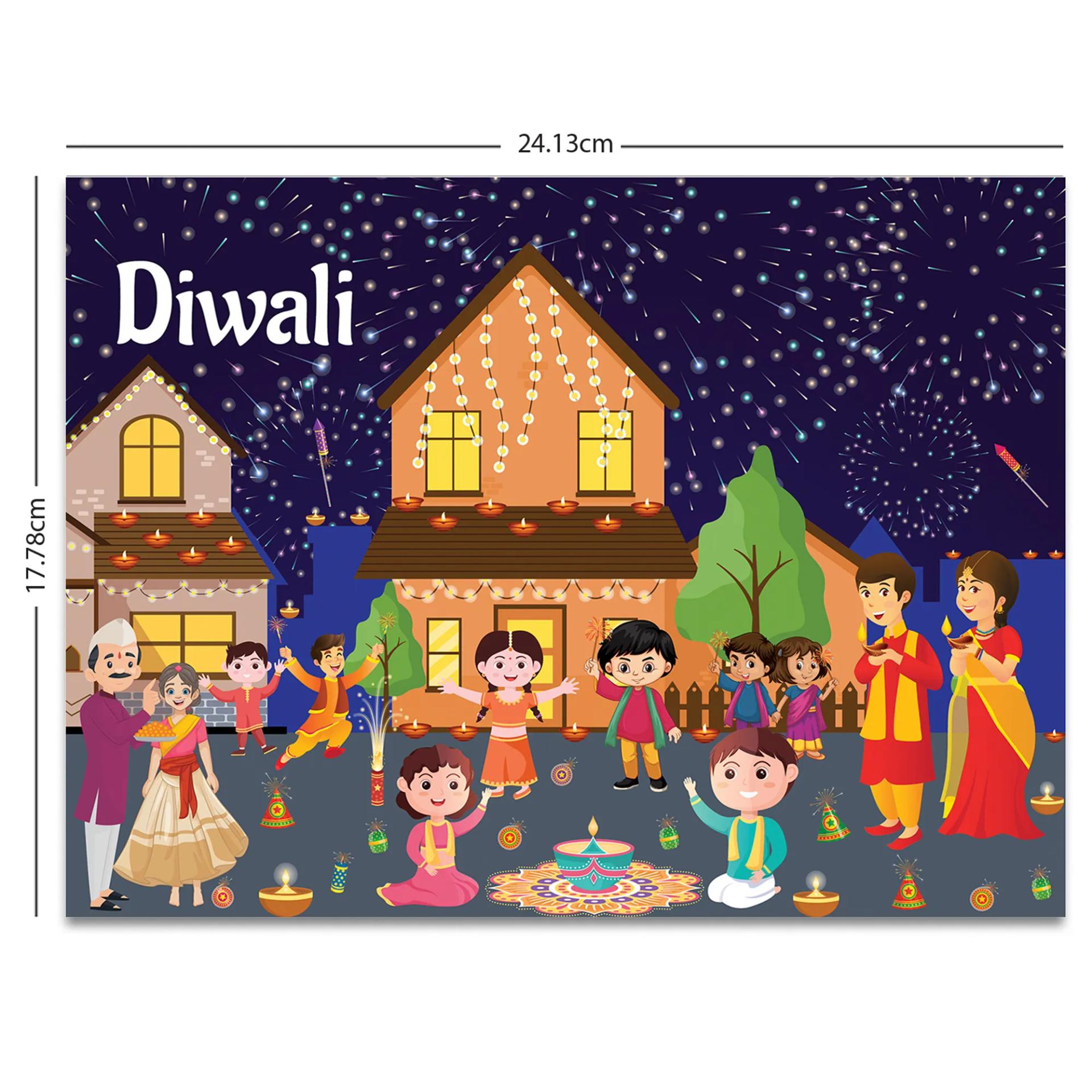 4 In 1 Folk Festivals Jigsaw Puzzle Game & Fun And Learning 96 Pieces - 3