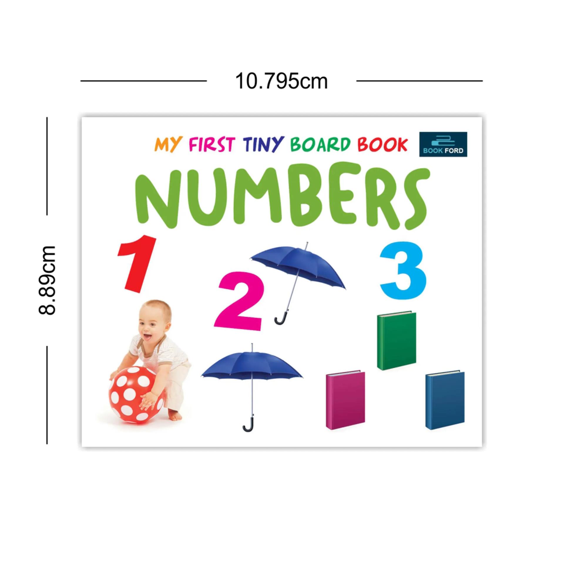 My First Tiny Board Book Numbers Board Book, - 4