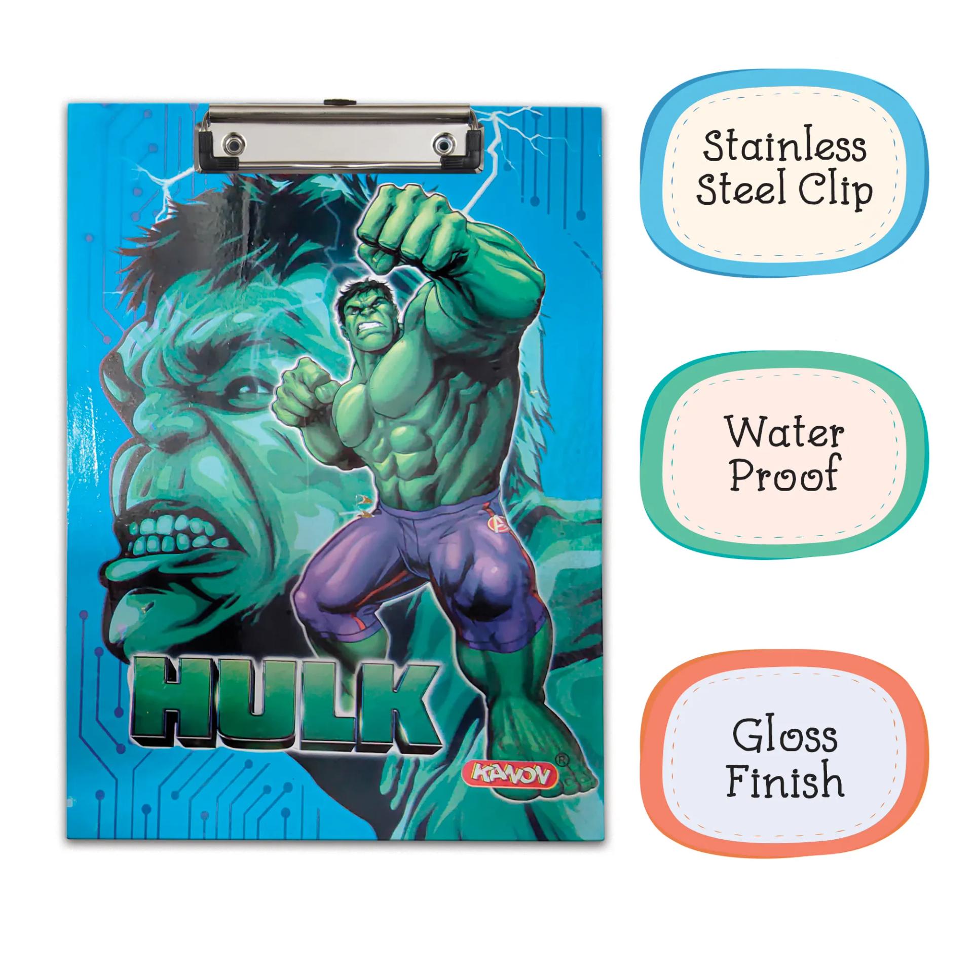 Hulk Paper Clipboard | Writing Pad | Drawing/Writing/Exam Board/Clipboard - 4