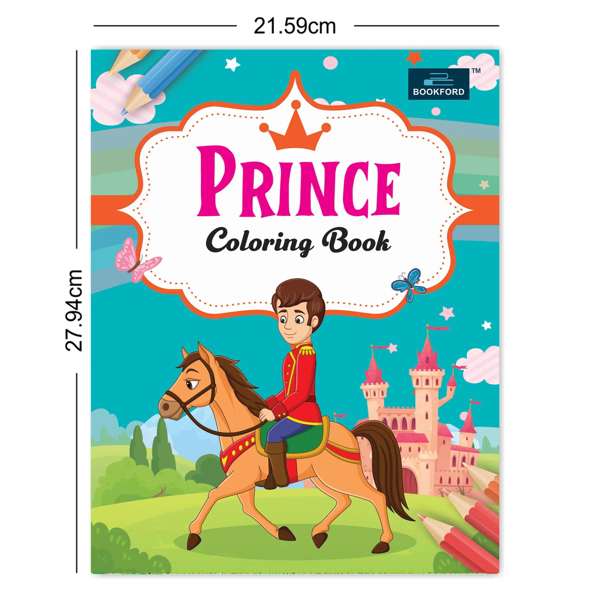 Prince Coloring Book For Kids  - 3