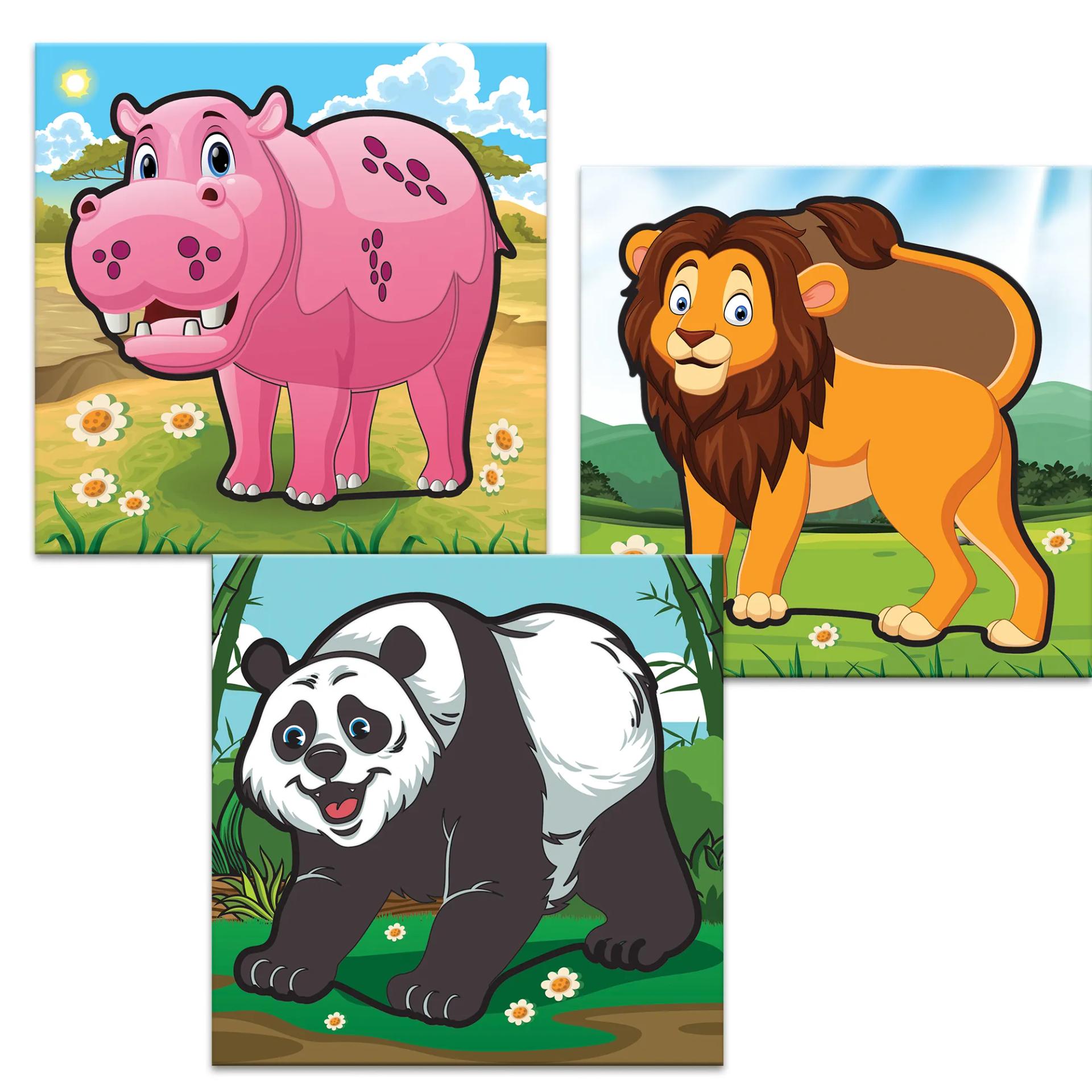 My Baby'S First Wild Animals Jigsaw Puzzle - 3