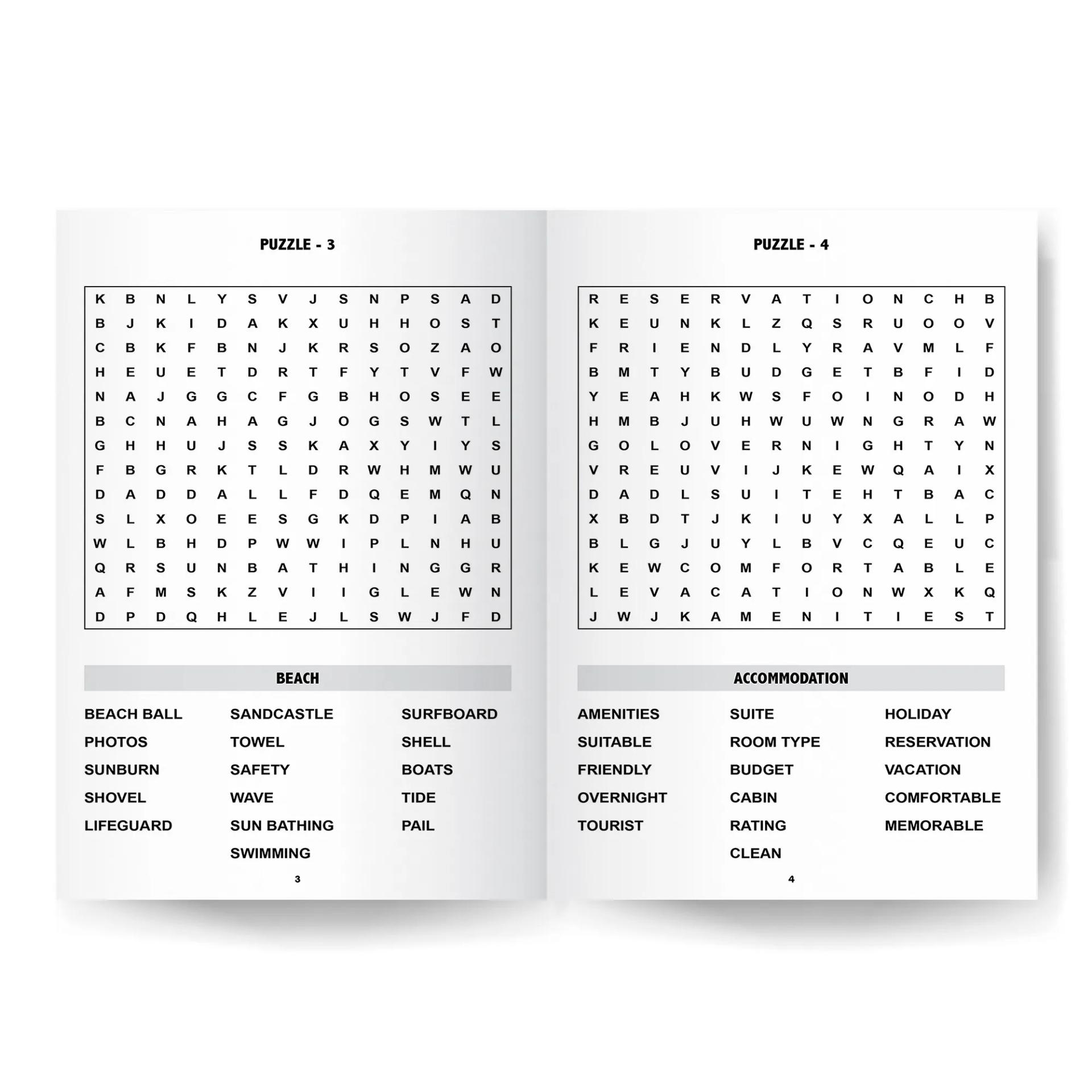 Word Search Book - Part 4 For Kids - 2
