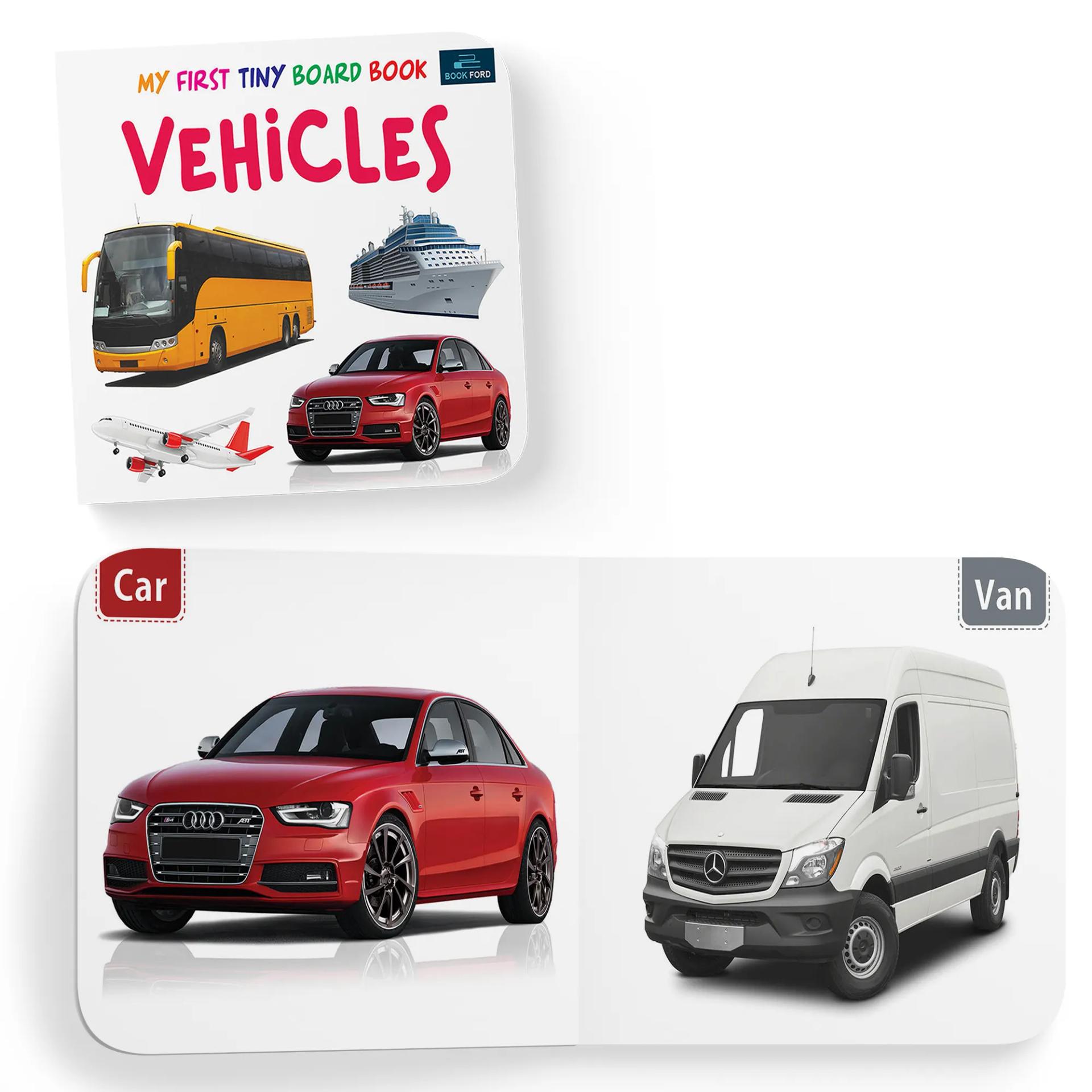 My First Tiny Board Book - Vehicles Books For Kids - 6