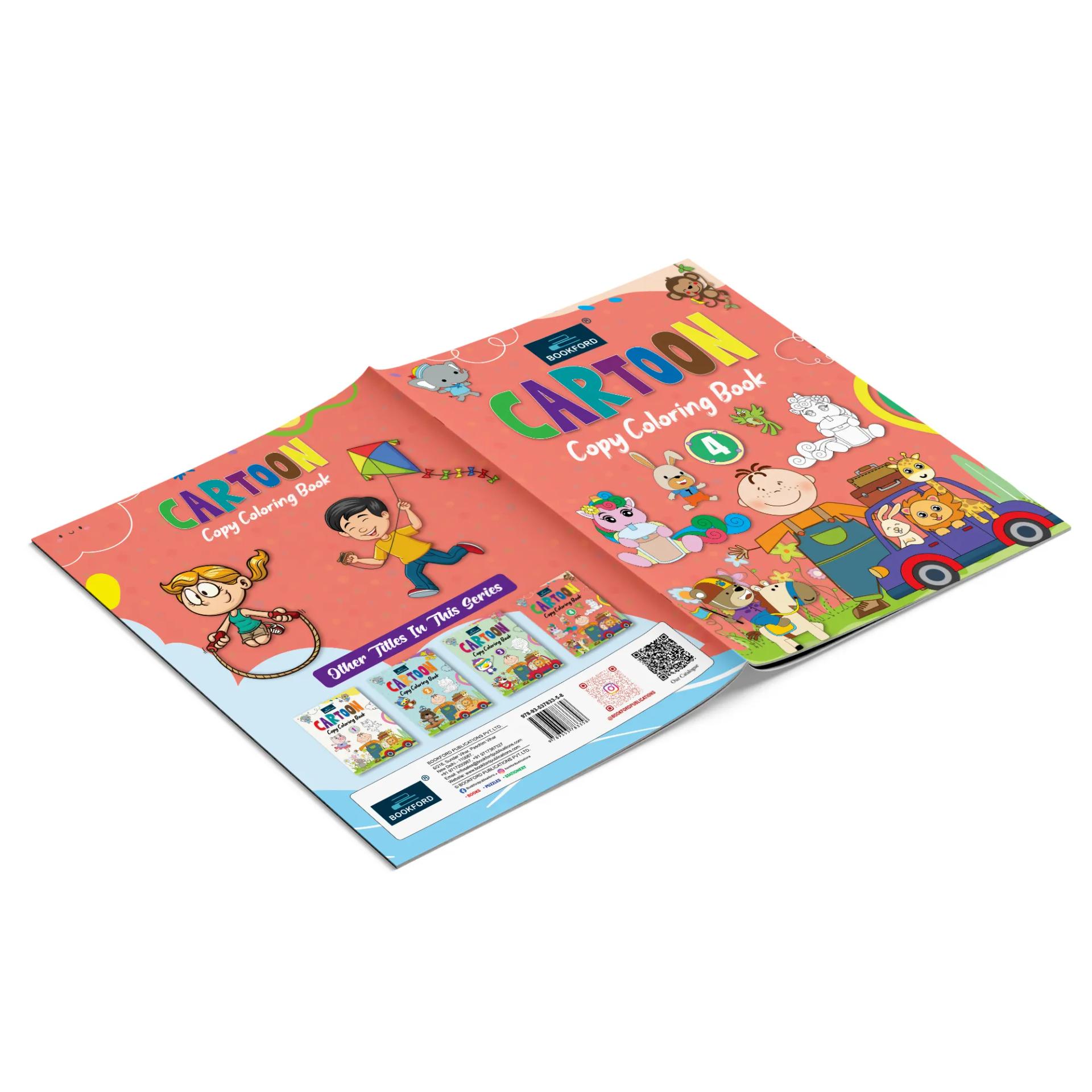 Cartoon Copy Coloring Book Part 4 Coloring Book For Kids - 2