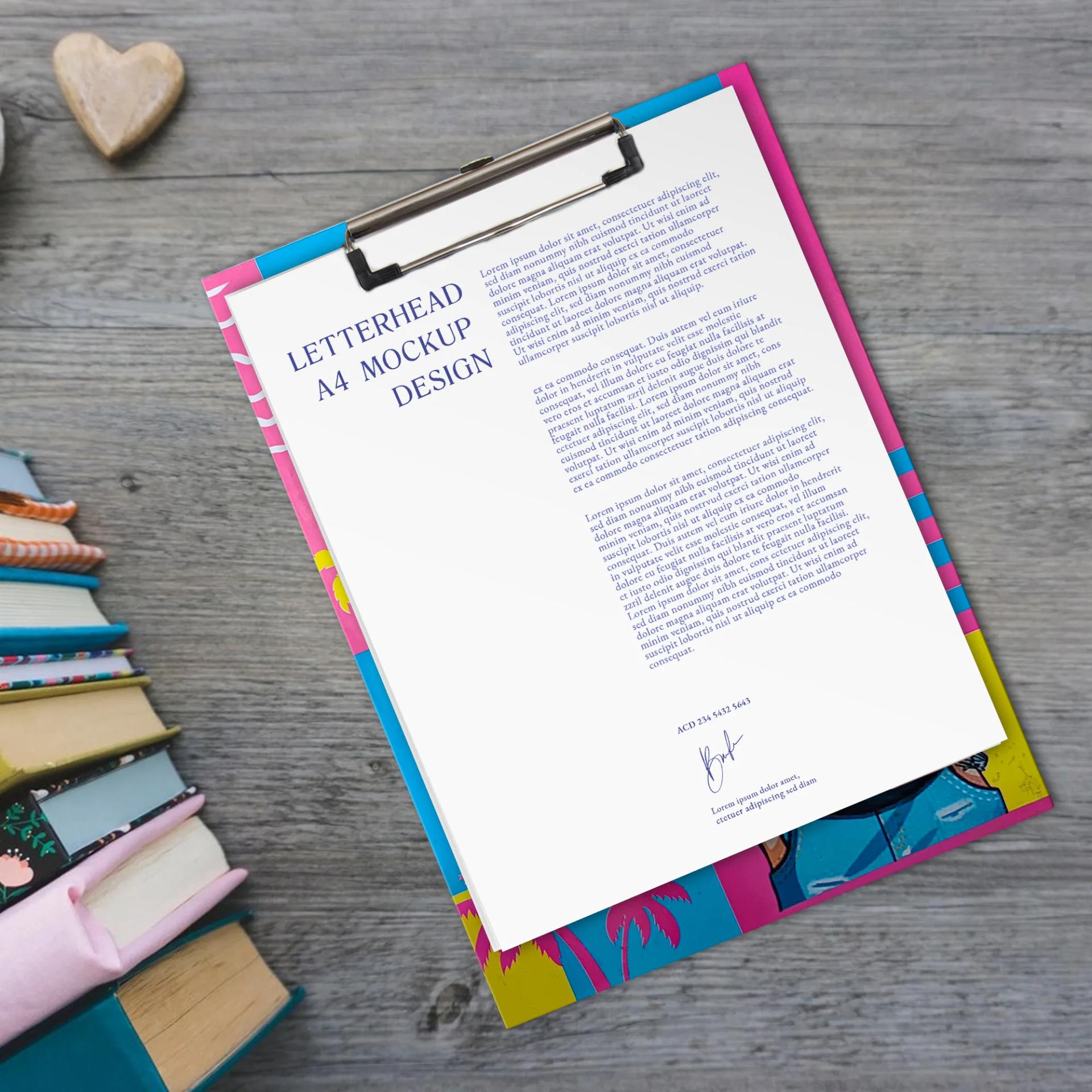 Barbie2 Paper Clipboard | Writing Pad | Drawing/Writing/Exam Board/Clipboard - 3