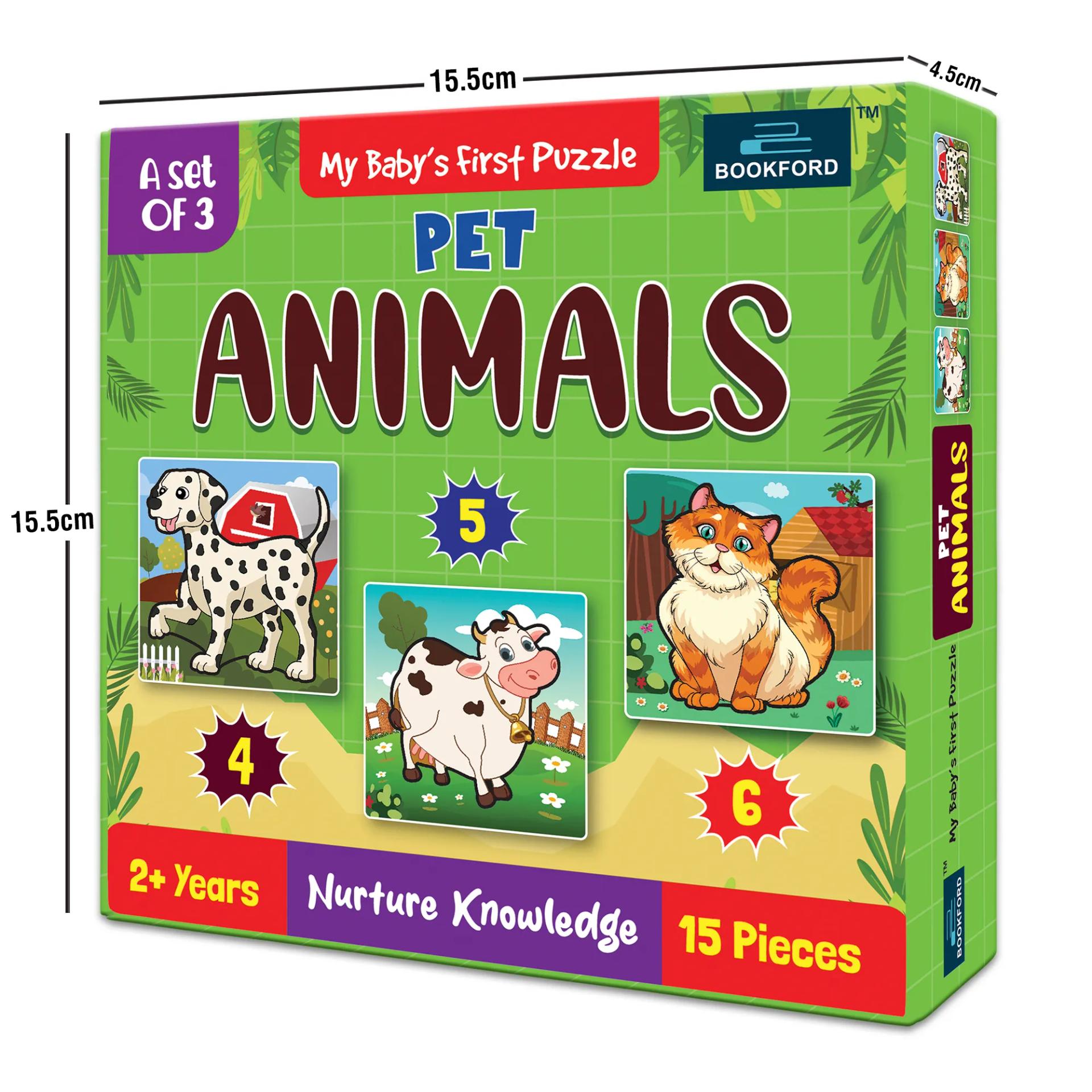 My Baby'S First Pet Animals Jigsaw Puzzle - 6