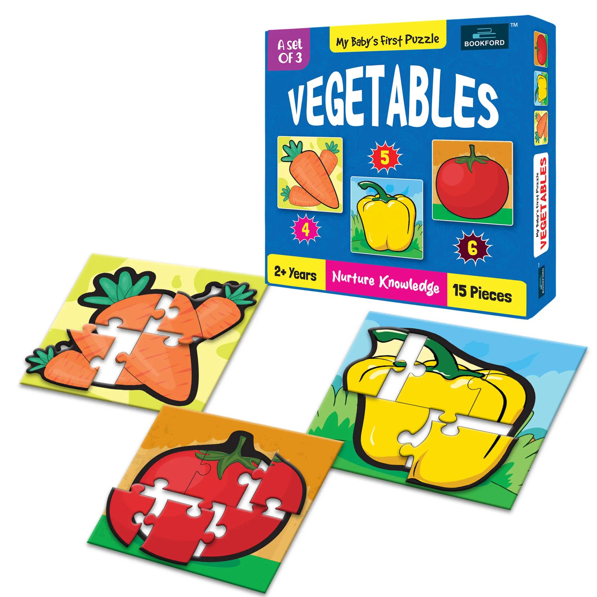 My Baby'S First Vegetables Jigsaw Puzzle - 5