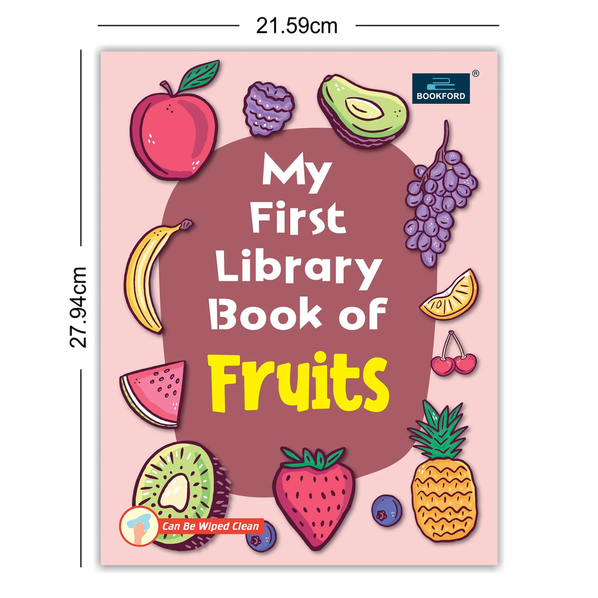 My First Library Book Of - Fruits Books For Kids - 3