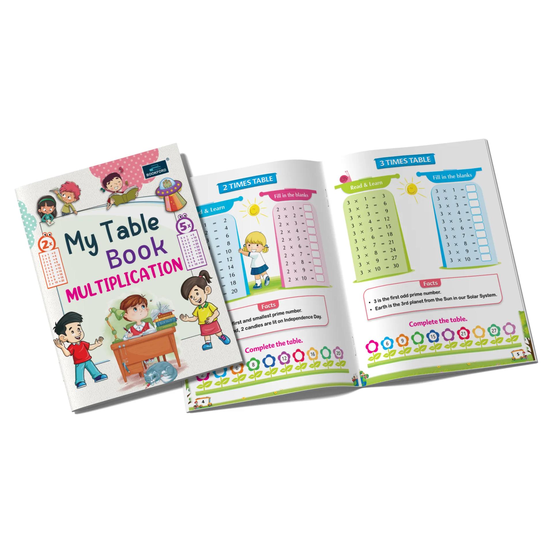 My Table Book Multiplication Books For Kids - 3