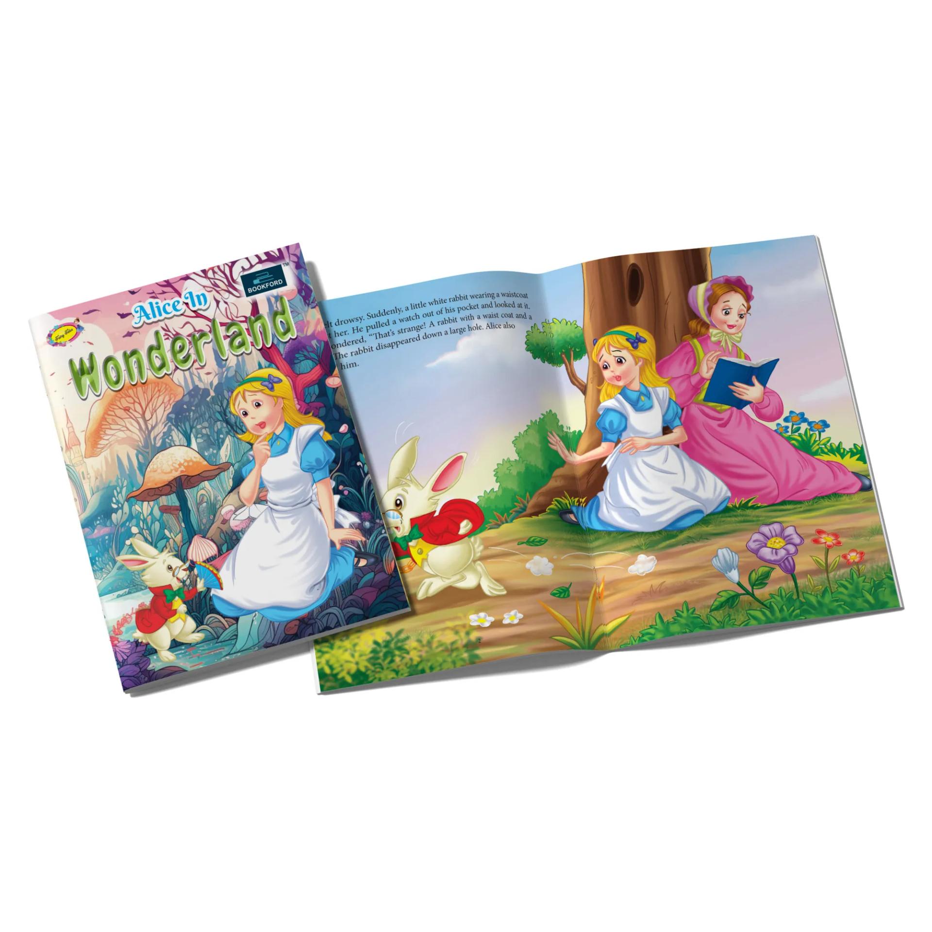 Wonderland Tales - Enchanting Alice In Wonderland Story Book For Kids 3 To 8 Years - 4