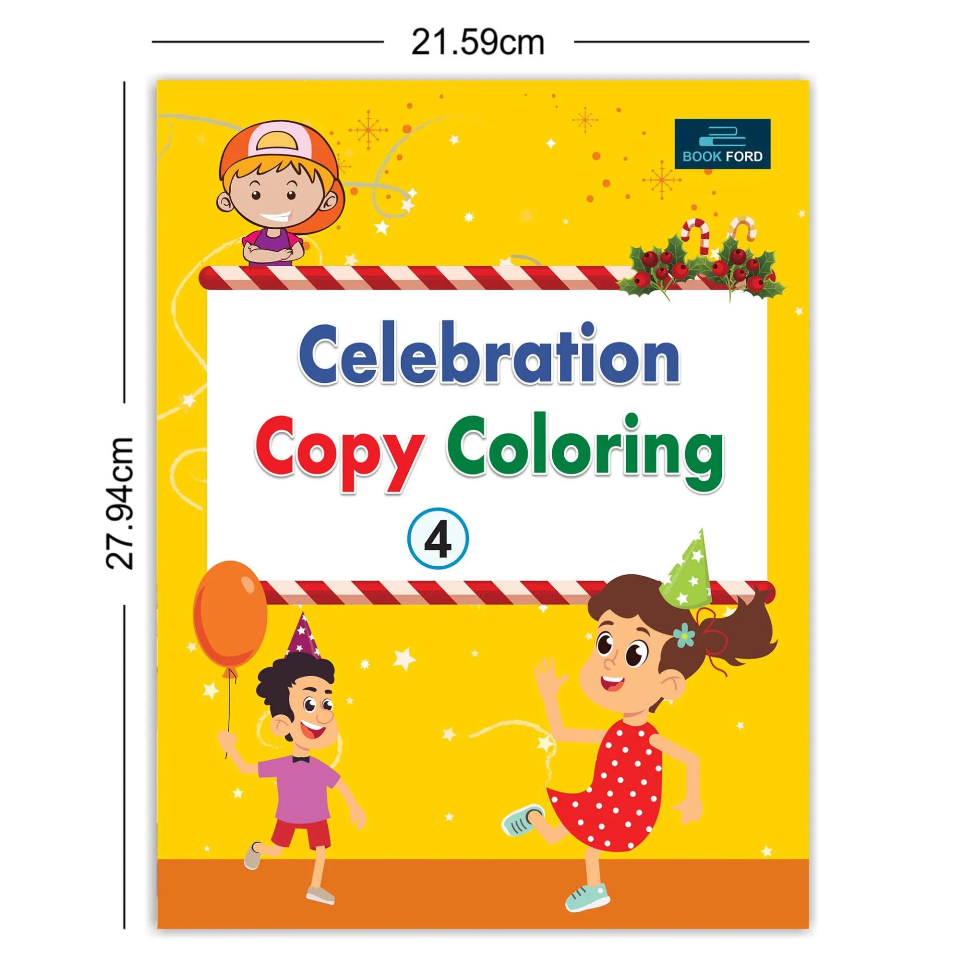 Celebration Copy Coloring Book Part 4 Coloring Book For Kids - 5