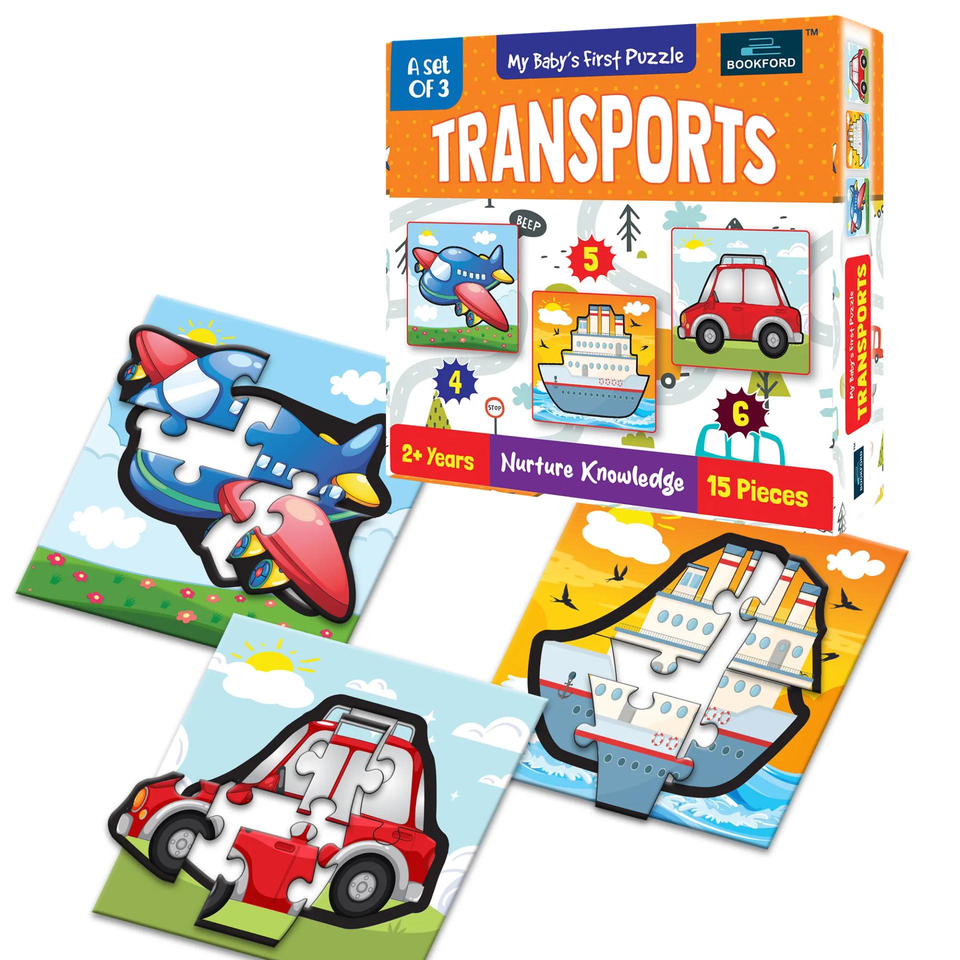 My Baby'S First Transport Jigsaw Puzzle - 5